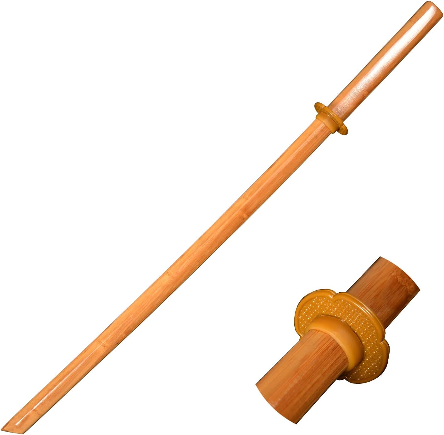 RGRGSH Carbonized Wooden Knife Katana Samurai Sword 102 Cm Practice Swords Materials Vivid Details image number 2