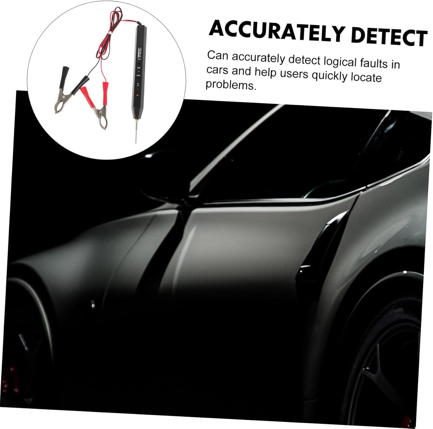 JUMPLAWN Precision Car Logic Tester Electrical Circuit Probe Tool for Automotive Maintenance Reliable Fault Diagnosis Device with Easy Operation for Accurate Vehicle Electrical System image number 4