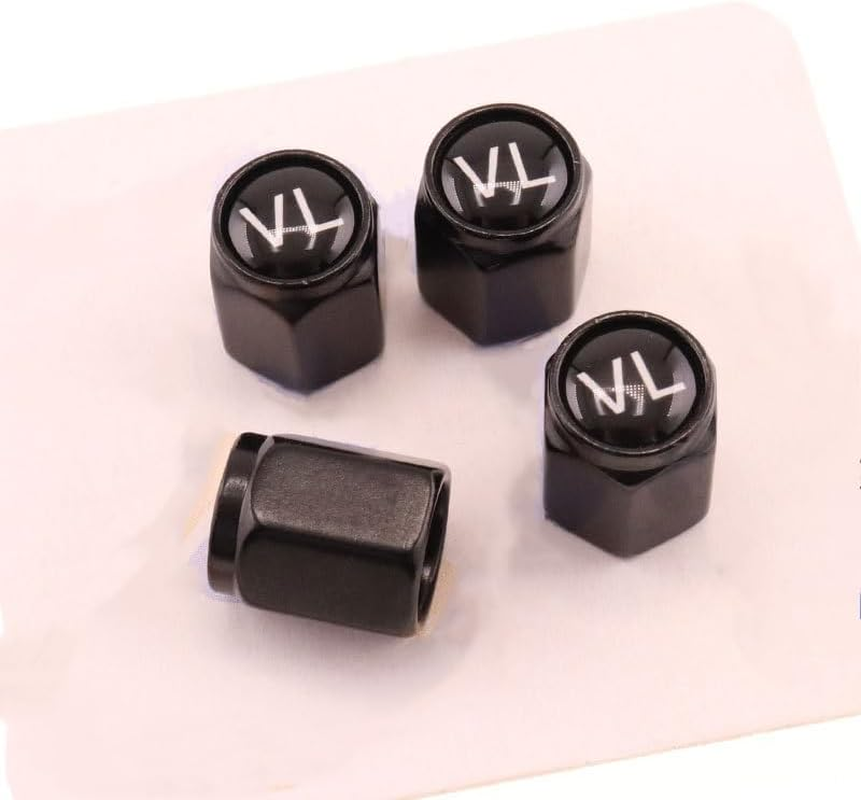 Car Dust Caps, Pack of 8, Valve Covers with Marking, Brass, Universal Tyre Cap with Artifact for Winter Tyres and Summer Tyres for Cars, Suvs, Motorbikes and Much More image number 1