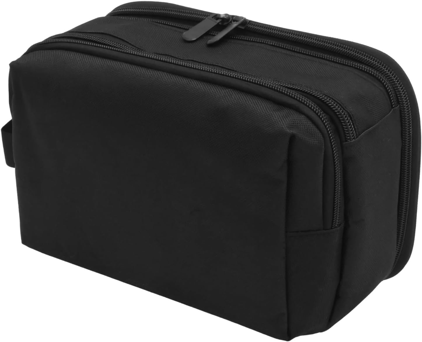 Awobepl Travel Toiletry Bag, Large Capacity Women'S Cosmetic Bag, Wide Open Double Zipper Shaving Bag for Shaving Accessories