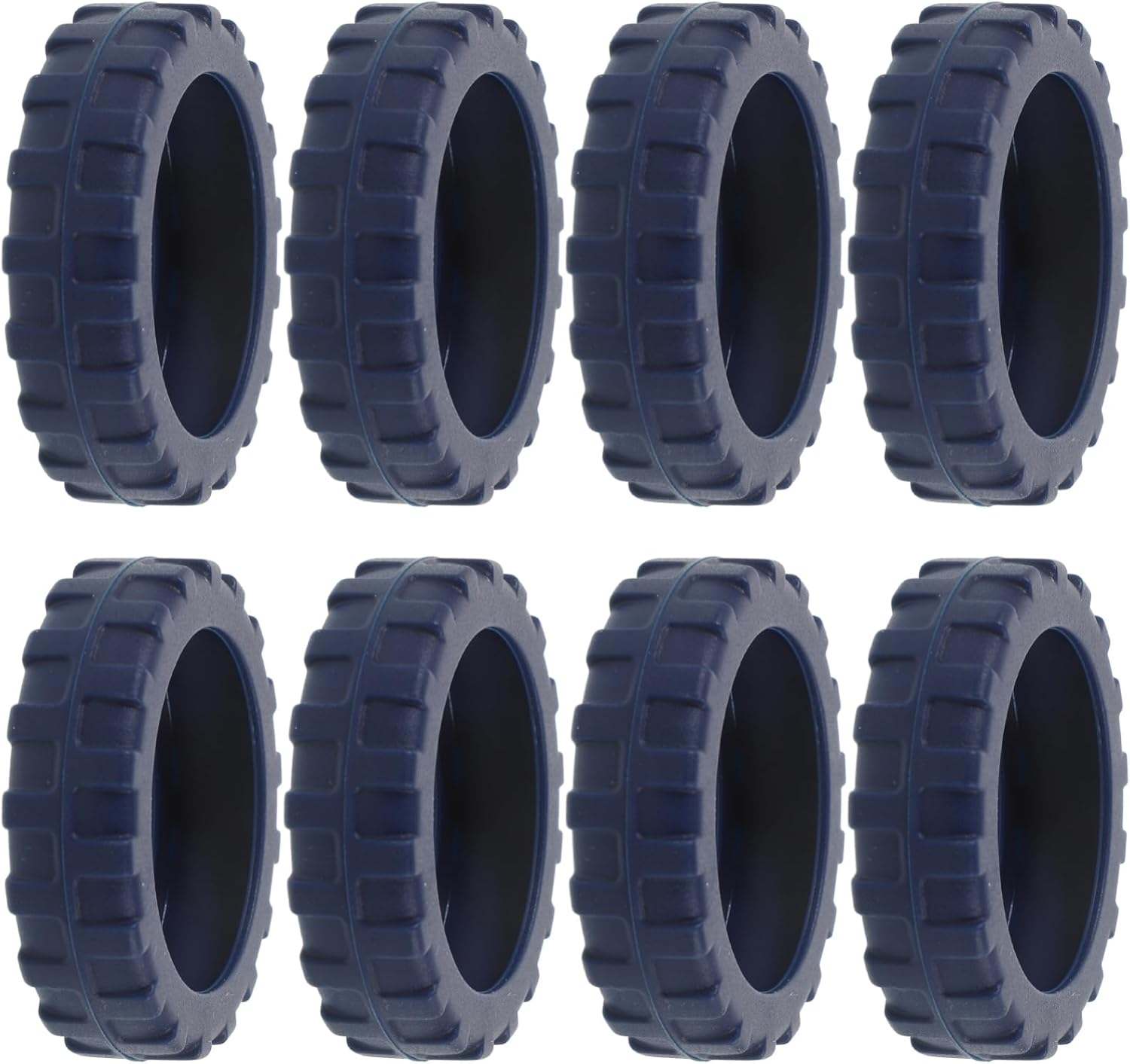 VALICLUD 8PCS Luggage Wheels Covers Silicone Suitcase Wheel Protectors Anti-Noiseshock Universal Wheel Protection Cover