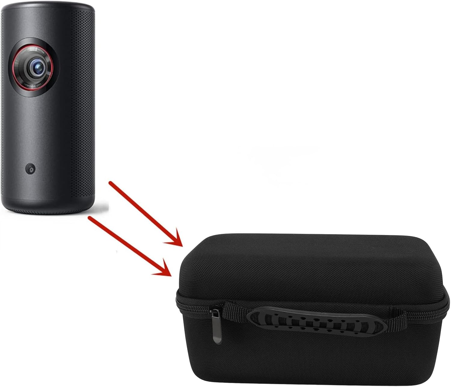 Carrying Case for the Freestyle Nebula, Capsule 3 1080P HY320 HY300, Portable EVA Hard Travel Case Protective Storage Bag