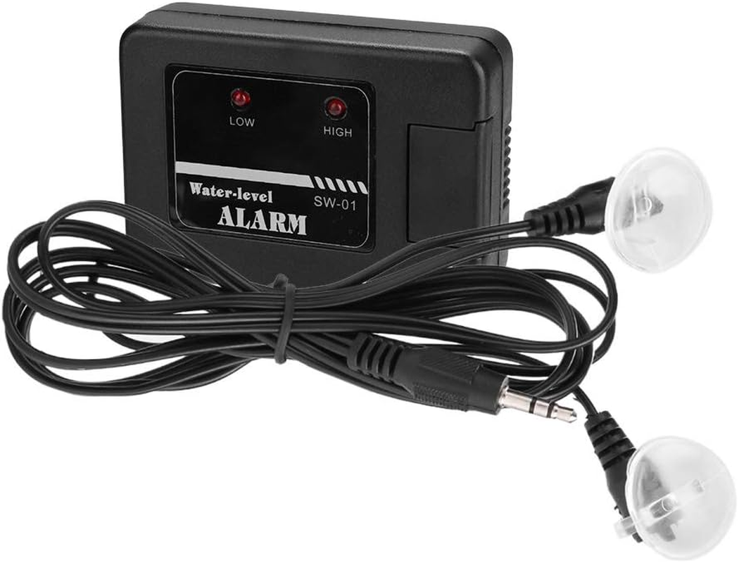 Durable Fish Tank Alarm, Water Alarm, Plastic with Battery Delivery for Aquarium Water Level Monitoring image number 6