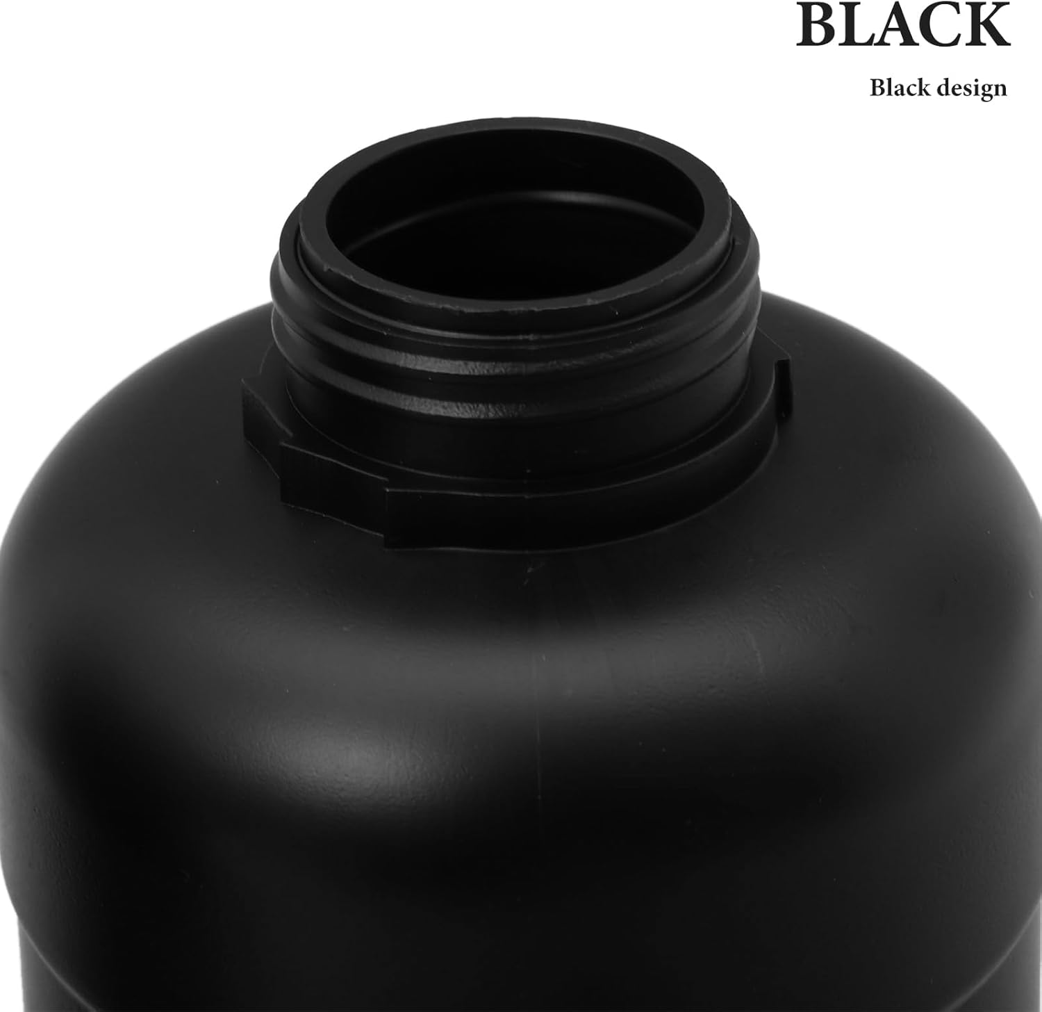 Iplusmile 4Pcs 1000Ml Plastic Empty Small Mouth Graduated Lab Chemical Container Reagent Bottle Sample Sealing Liquid Medicine Bottles Jar Pot Black image number 5