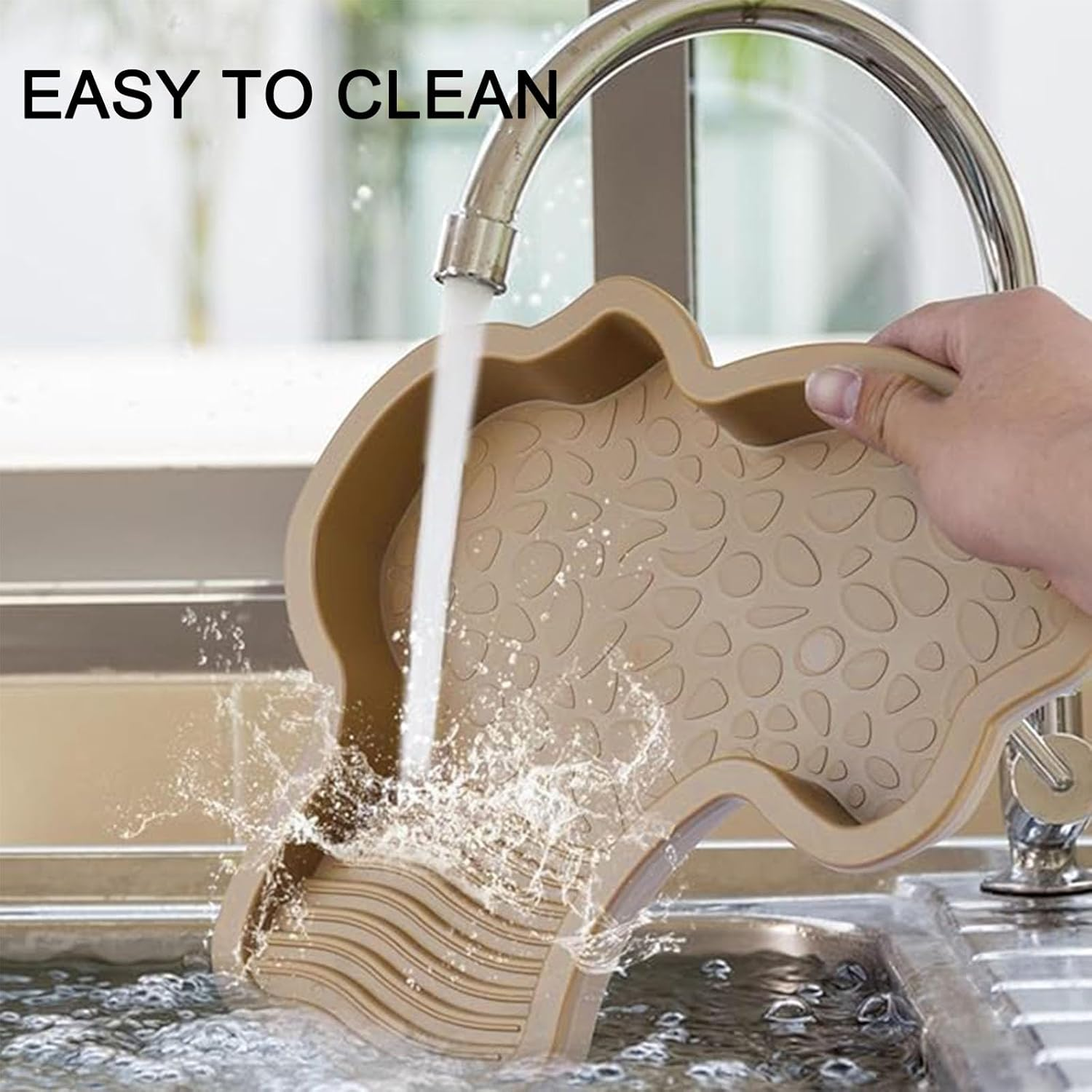 Large Reptile Bath Pool with Ramp - Water & Food Dish for Turtles, Lizards, Snakes, Geckos & Bearded Dragons image number 5