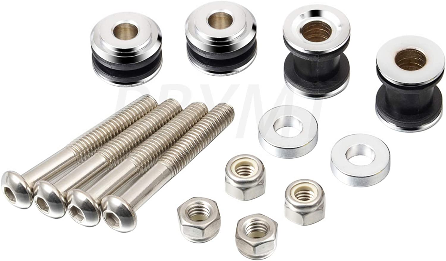 PBYMT Detachable Sissy Bar Backrest Docking Hardware Kit Compatible for Harley Sportster XL 883 1200 2004-2019 image number 4