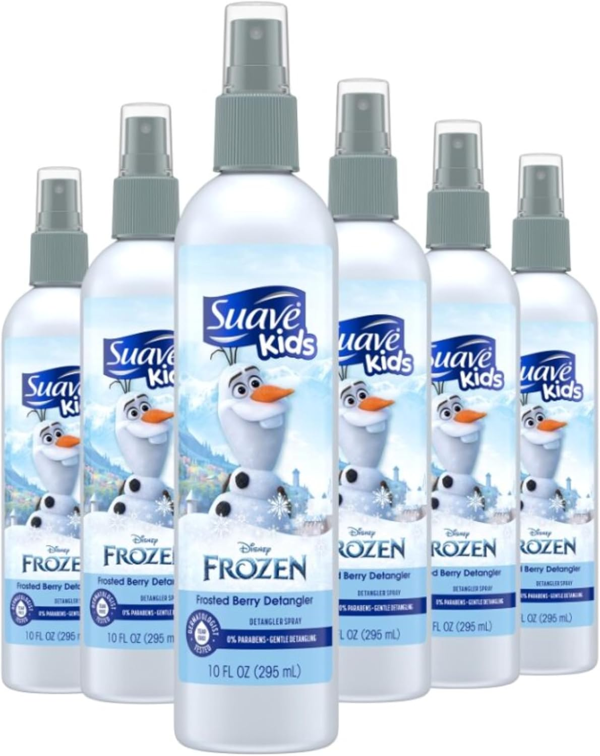 Suave Kids Disney Frozen Detangler Spray Anna Sparkle Berry 10 Ounce (Pack of 6) image number 1