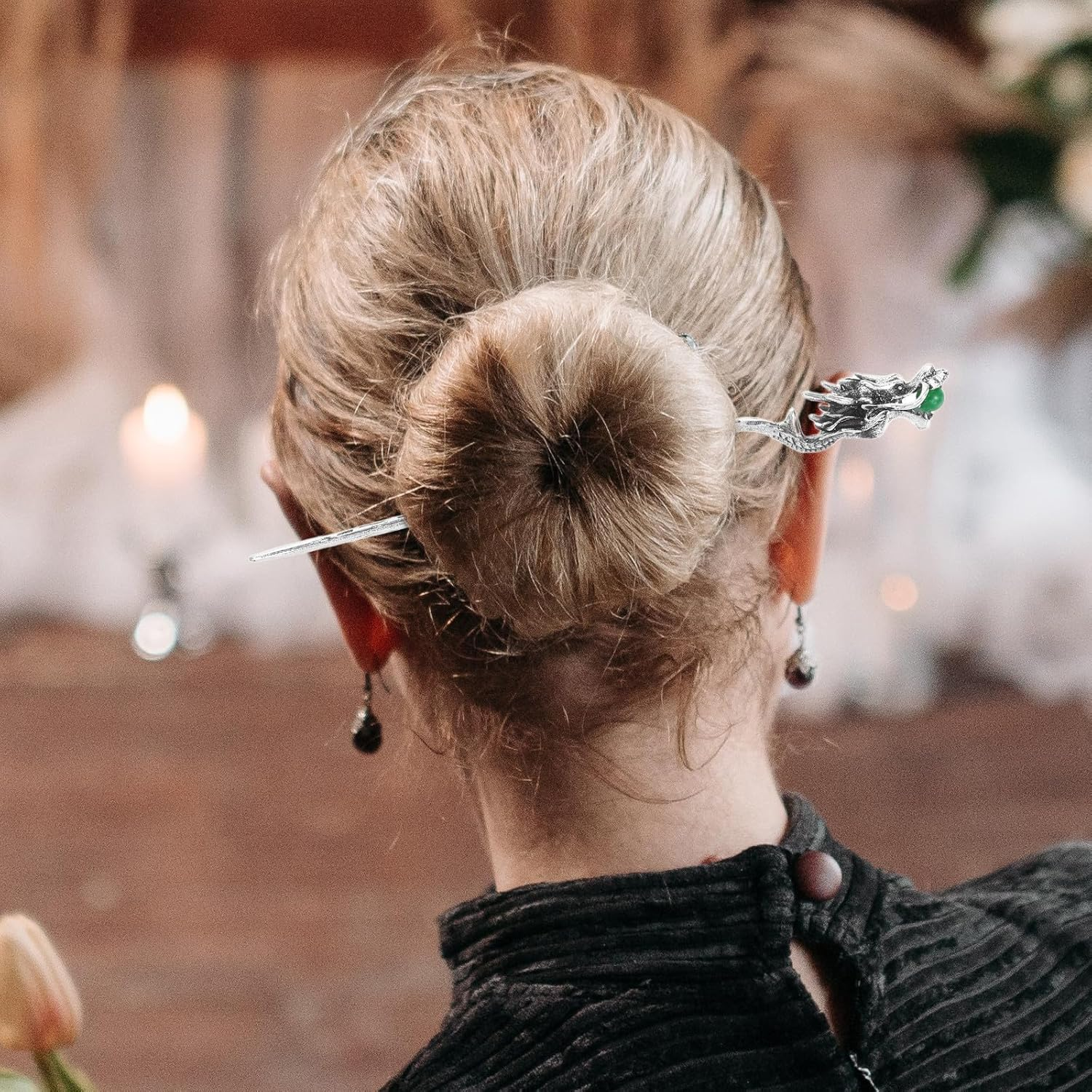 NULYLU Chinese Hair Stick Hair Chopsticks for Women Accessories Styling image number 1