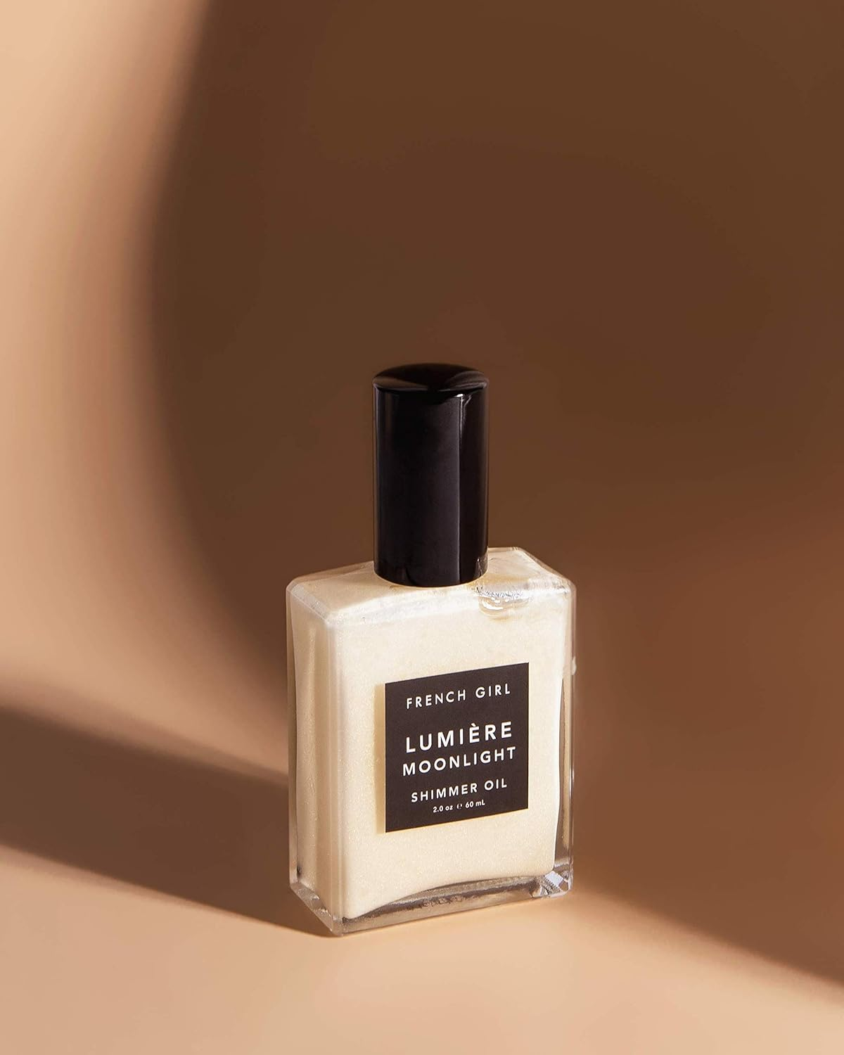 FRENCH GIRL Lumi&egrave;re Moonlight - Shimmer Oil 2 Oz; a Luxurious, Shimmering Dry Oil for Body, Face, and Hair, Infused with Mineral Oxides, Pigments, and Nourishing Essential Oils to Moisturize the Skin image number 3