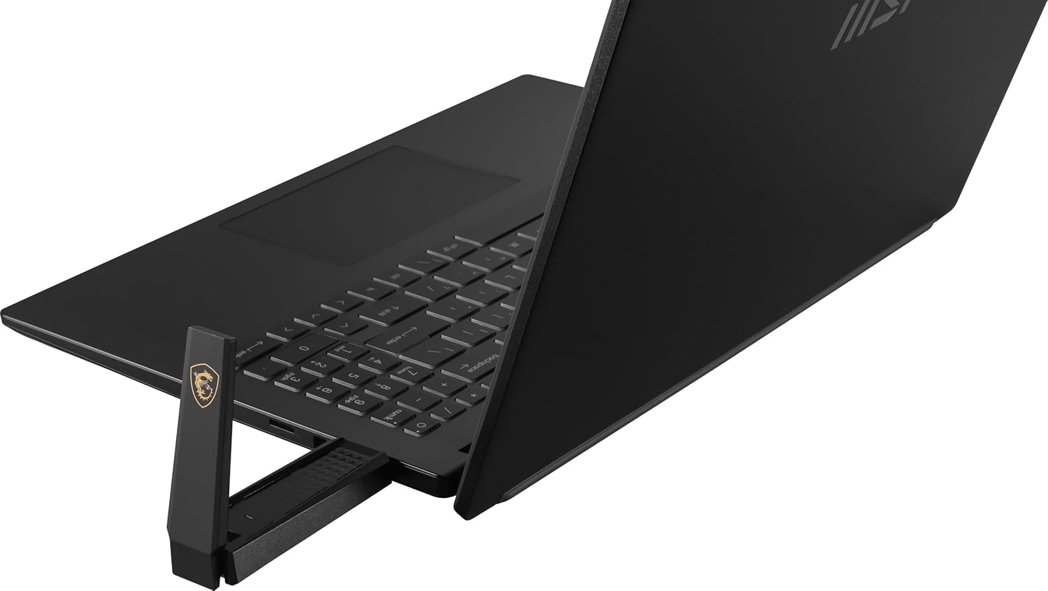 MSI AXE5400 Wifi 6E USB Adapter - WLAN up to 5400Mbps (6Ghz, 5Ghz, 2.4Ghz Wireless), USB 3.2 Gen 1, MU-MIMO, 2X High-Gain Tri-Band Antennas, Beamforming, WPA3 - Cradle Included image number 6