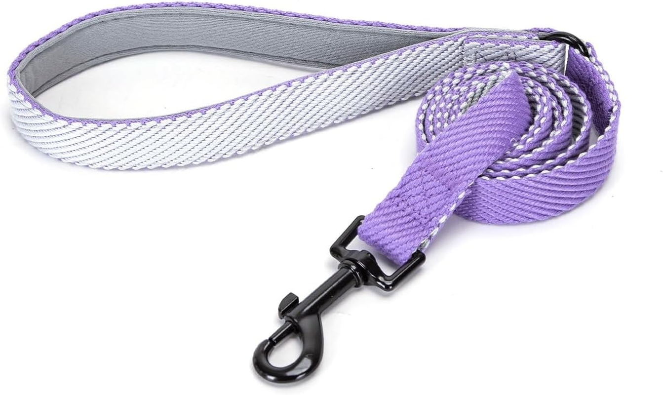 Heavy Duty Adjustable Single Color Dog Leash - Ideal for Walking and Pet Training image number 3