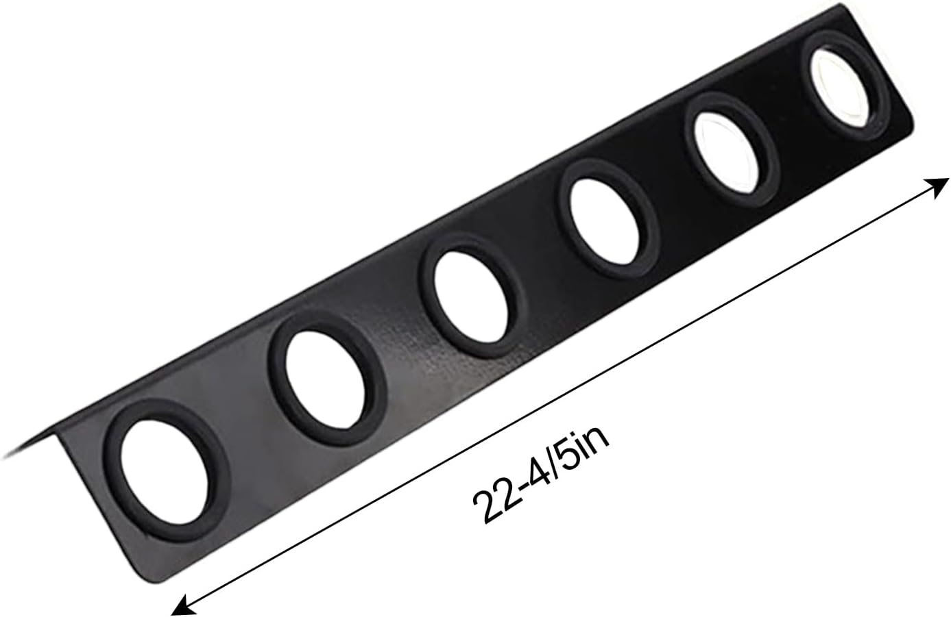 Tool Rack for Trailer, Upgraded 6-Tool Storage Rack Heavy Duty Shovel, 2Pcs Storage with Rubber Grommets, Mounting Hardware Accessories, Holds 6 Tools image number 6