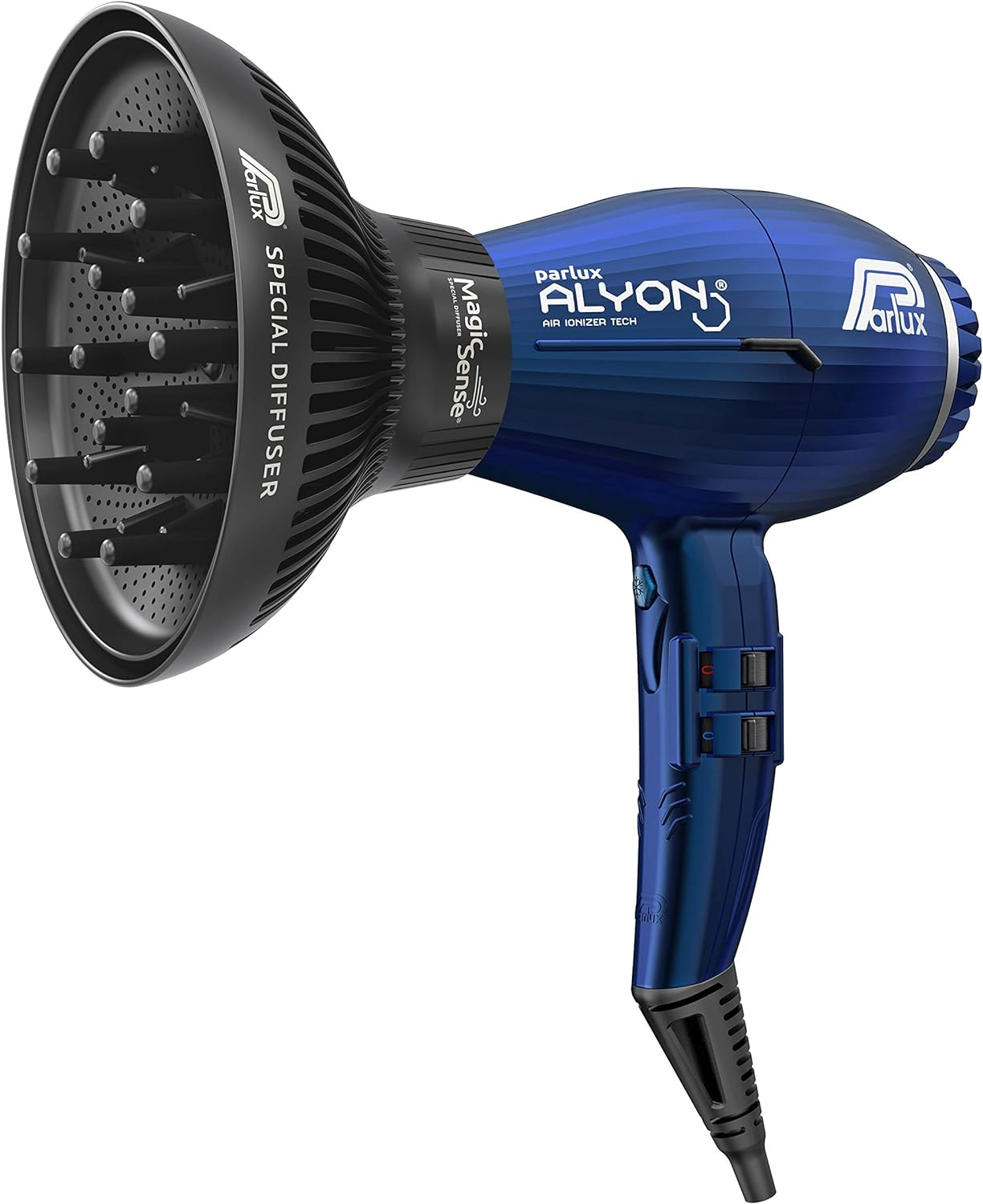 Parlux Alyon Ionic Midnight Blue Hair Dryer + Magic Sense Diffuser image number 3