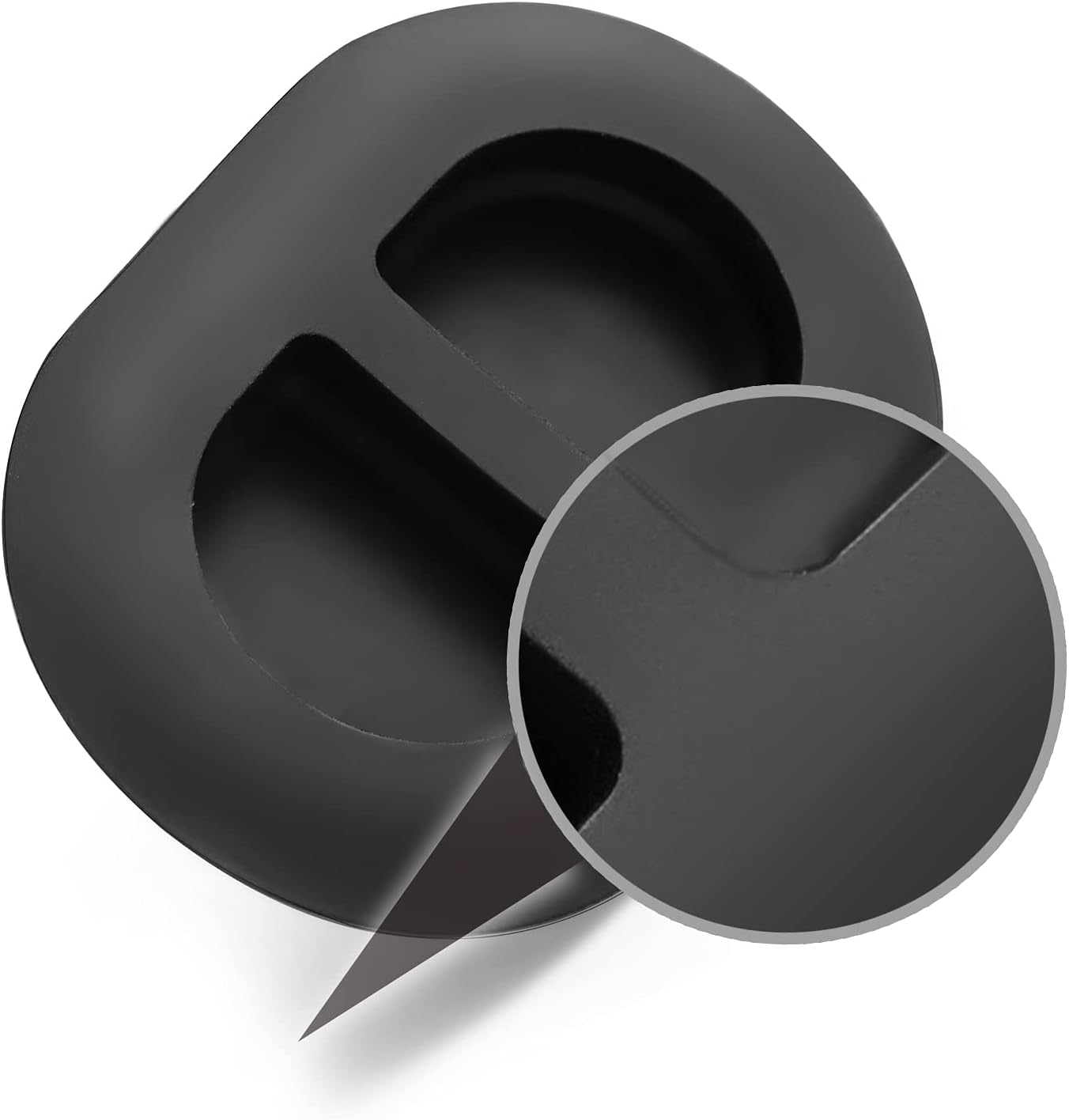 Drain Plug for Jeep, Rubber Floor Drain Plug Compatiable with 2007-2018 Jeep Wrangler JL JK JKU Floor Pan Plug Oval Rubber Plugs 4PCS image number 4