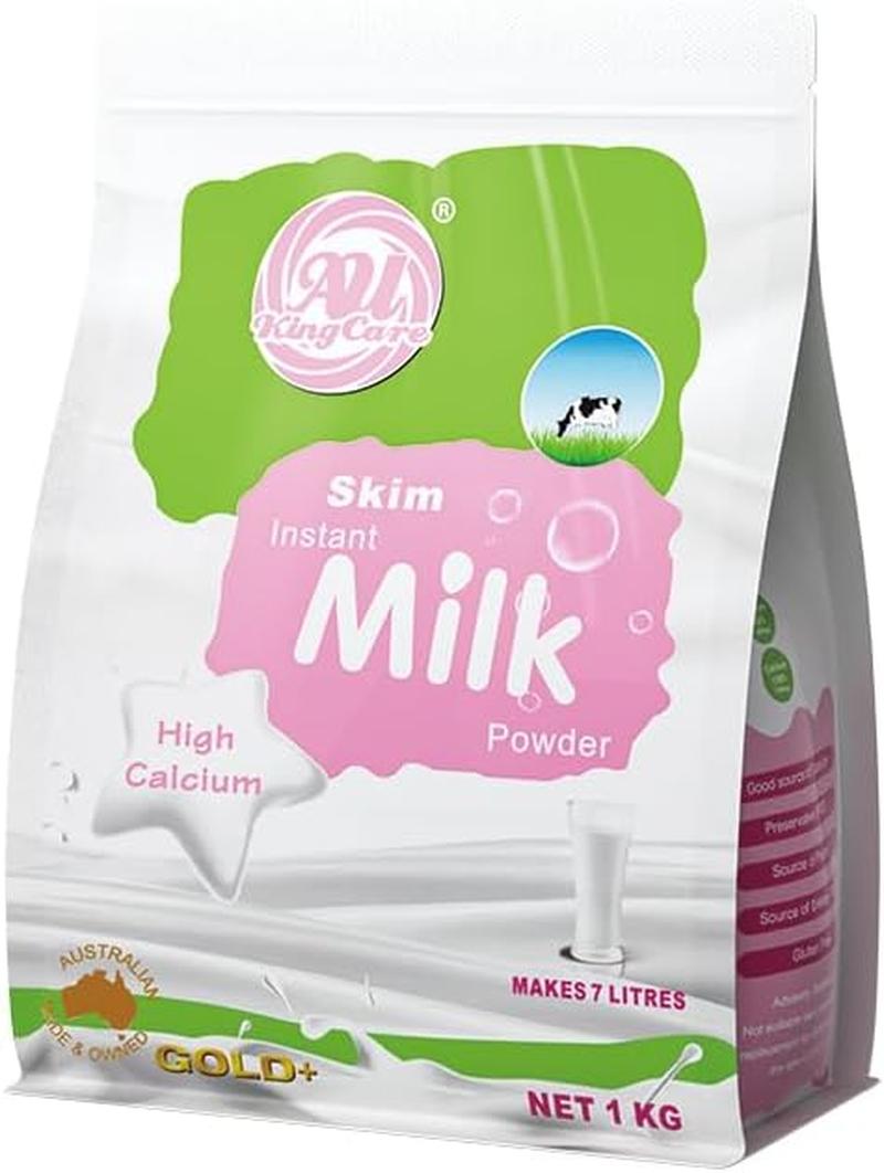 Au Kingcare Instant Skim Milk Powder 1KG