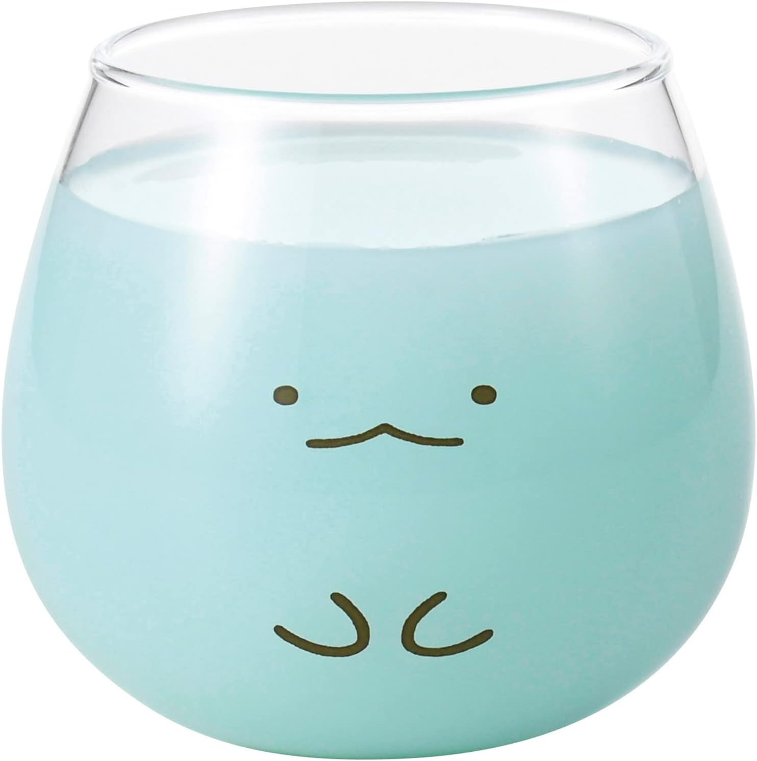 Kaneshotouki 363102 Sumikko Gurashi Penguin? Wobble Tumbler, Glass, 10.8 Fl Oz (320 Ml), Made in Japan