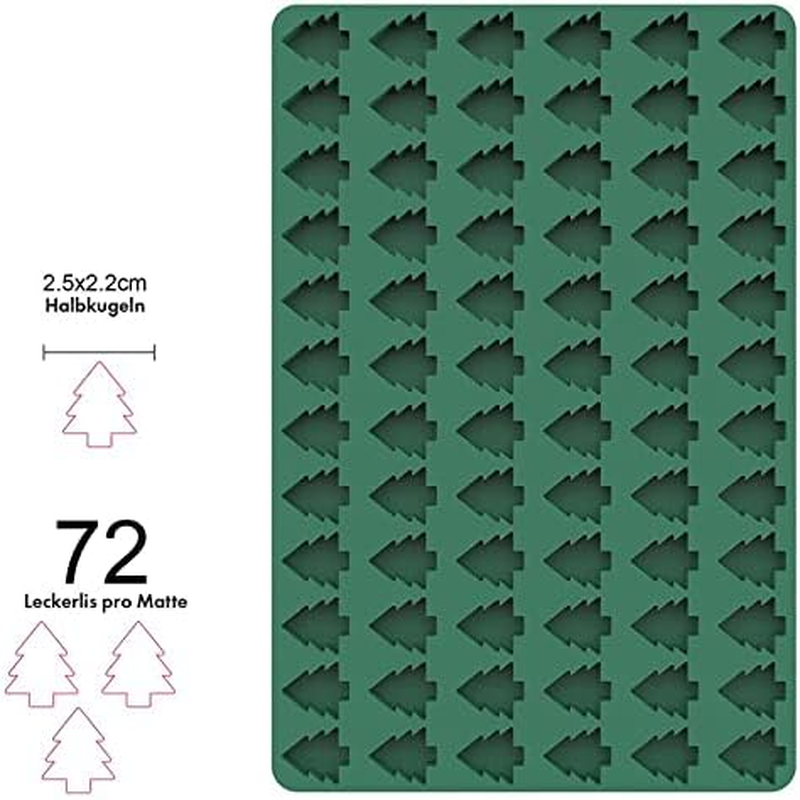 Christmas Tree Shape Silicone Mold Candy Chocolate Mould Patisserie Cake Decoration Kitchen Baking Accessories Zhengpingpai