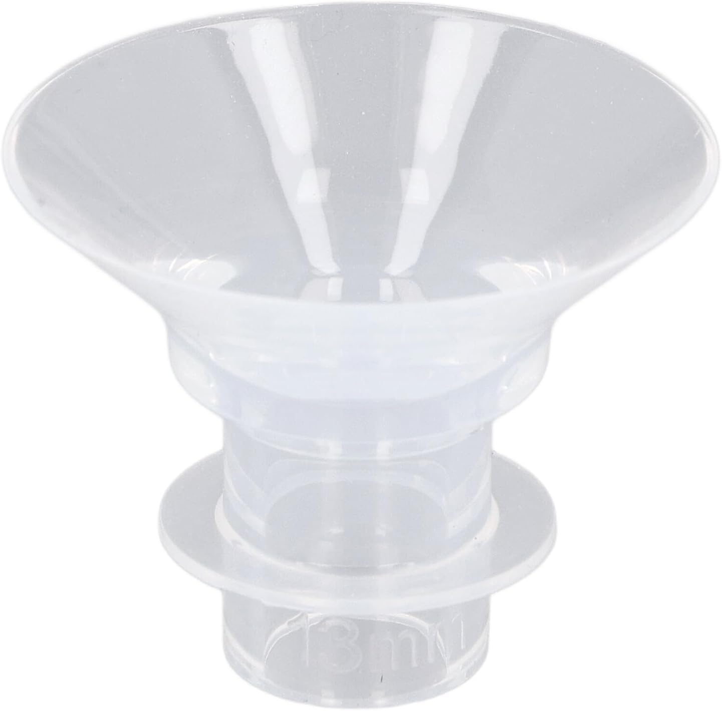 Pump Flange Inserts, Portable 6Pcs Hands Flange Inserts Wearable Lightweight Spectra 24Mm Shields Flanges Breast Pump Flange Insert for Home Use (13MM) image number 4