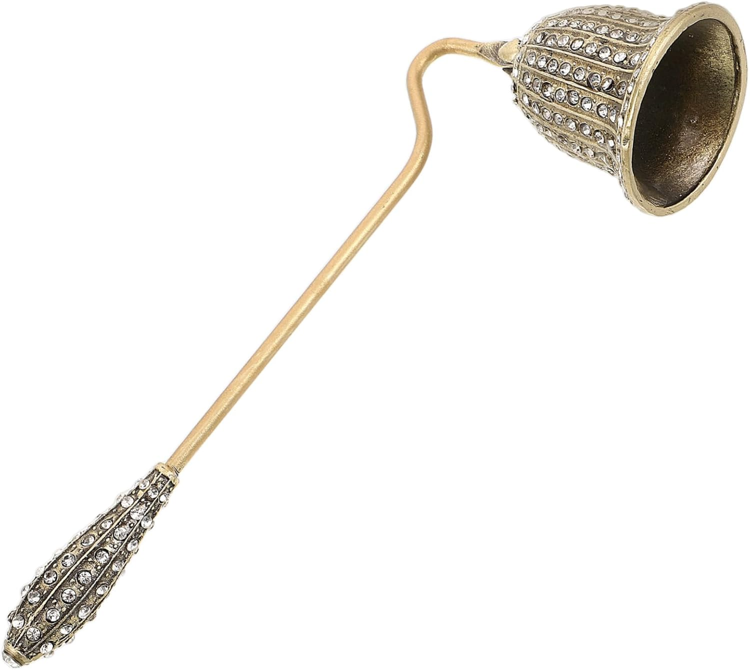 BAZEITFLOW Vintage Candle Extinguisher Tool Elegant European Design Flame Snuffer for Aromatherapy Handheld Safety Device for Home Hotels Restaurants Candle Accessories