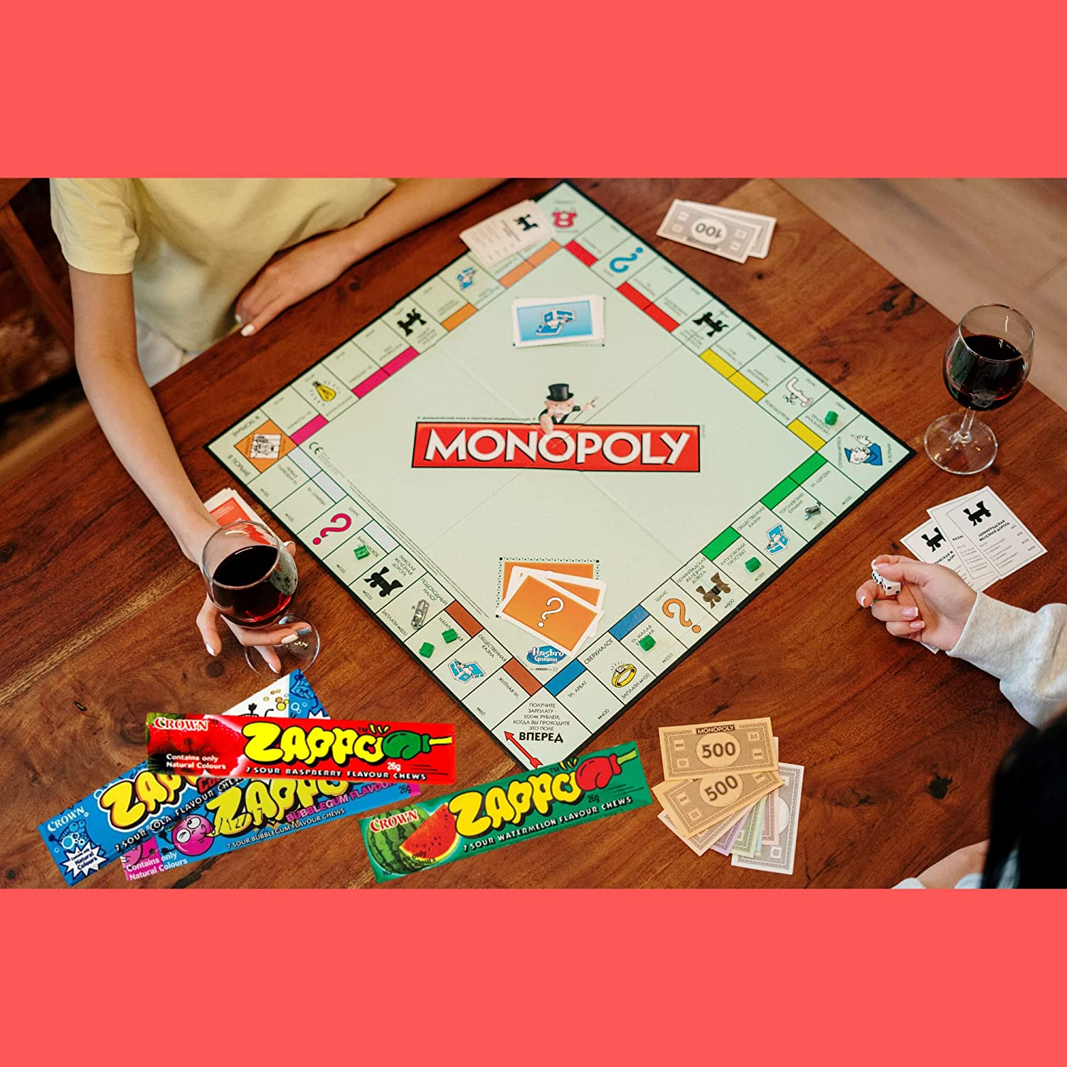 Zappo Chews Variety Pack - 21 Assorted Flavours - All-Natural Coloured Chews - 26G per Pack - Bulk Value Pack for Parties, Holidays, Games and Movie Nights, and Halloween Treats - Classic Sweets in a Box image number 5