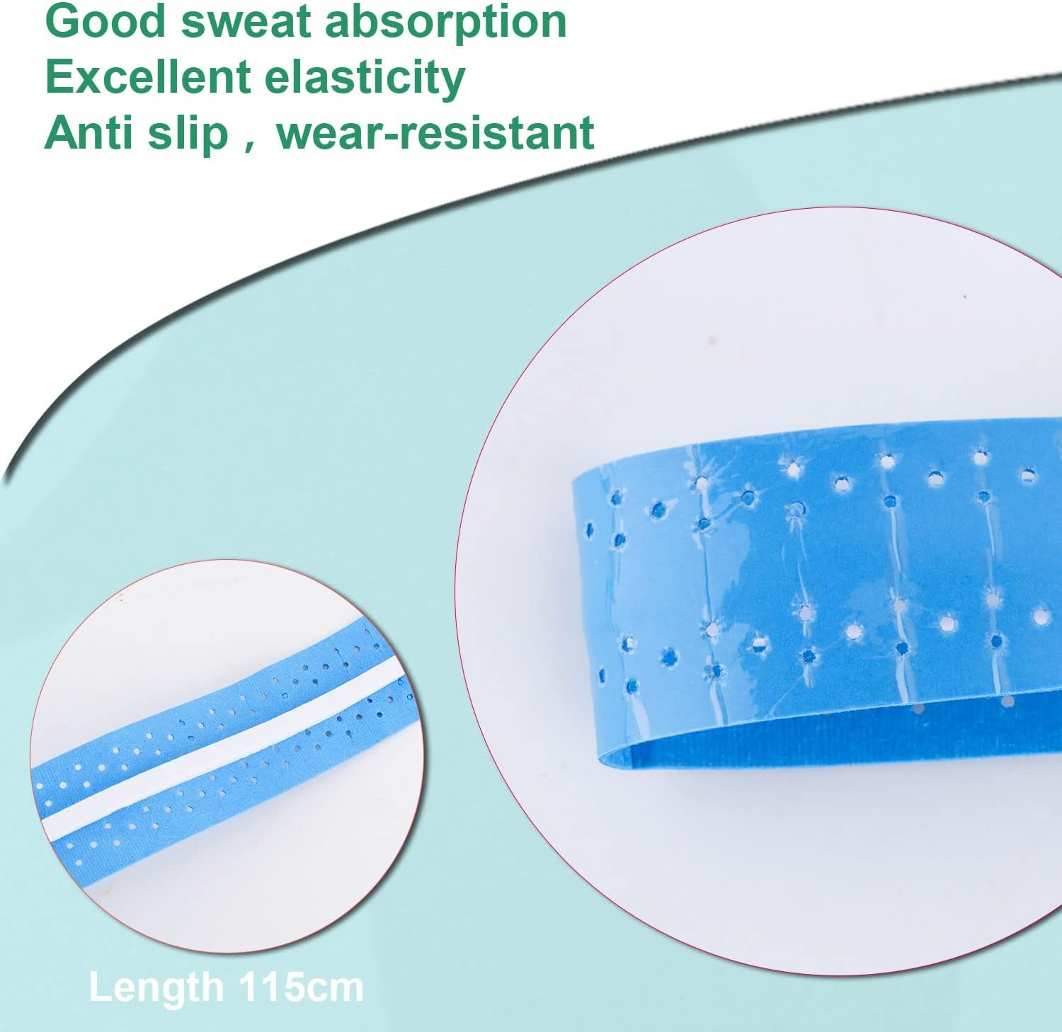 Savita 4Pcs Pickleball Paddle Grip Tape, Pickleball Racket Tape Tennis Racket Grip Tape Moisture Wicking Comfortable Replacement Grip Tape Handle Wrap for Pickle Ball Paddle Badminton