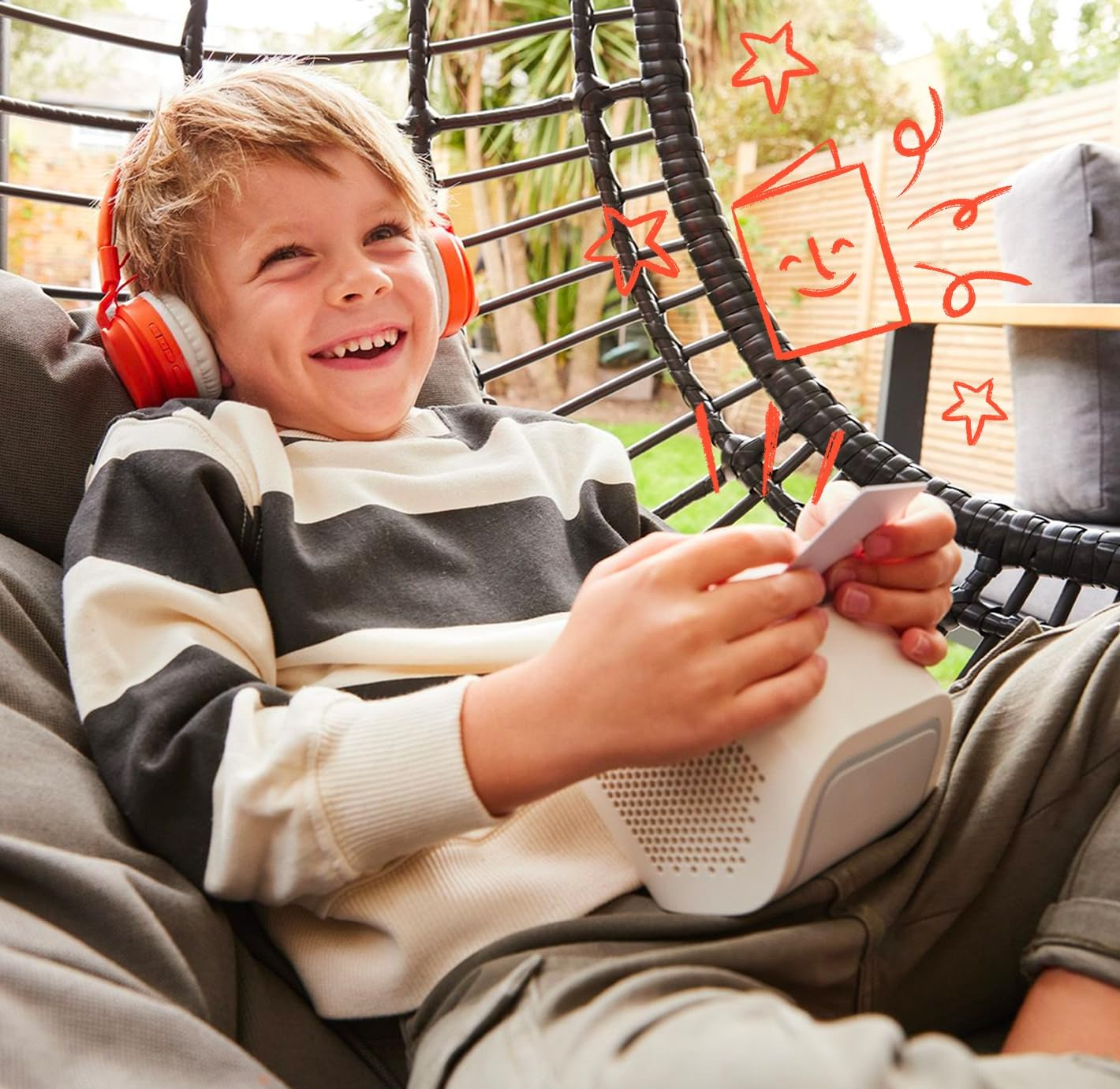 Yoto Player (3Rd Gen.) + Disney Classics Bundle &ndash; Kids Bluetooth Audio Speaker, All-In-1 Screen-Free Device Plays Stories Music Podcasts Radio White Noise Thermometer Nightlight Ok-To-Wake Alarm Clock image number 6