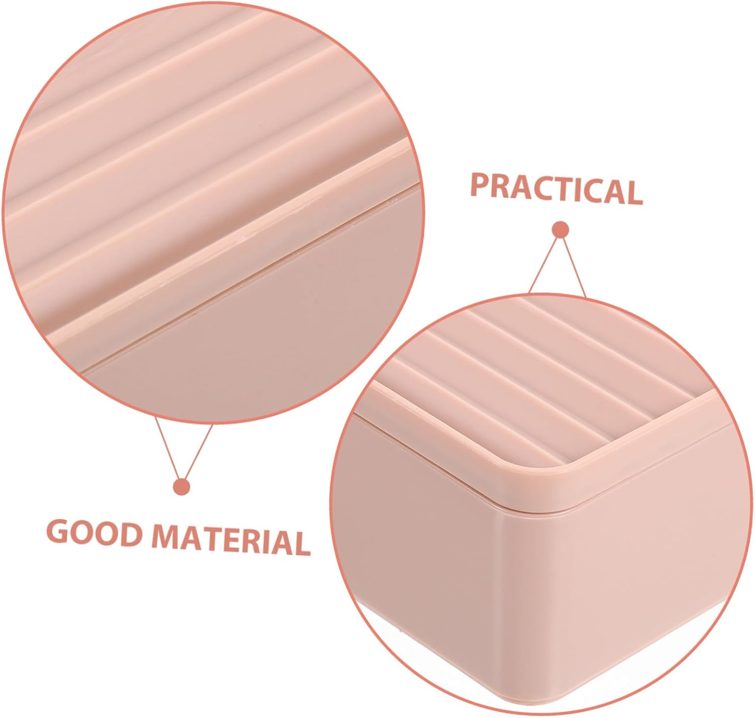 Mipcase Cable Storage Bin and Wire Storage Box with Dustproof Cover, Pink Desktop Electronic Cable Management Organizer for Home Office Charger and Computer Accessories image number 1