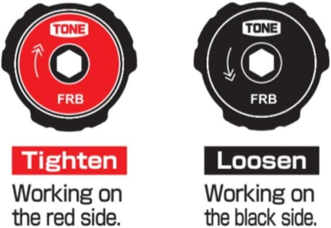 Tone Finger Ratchet Wrench Set Bit 6.35Mm Contents 7 Points FRB6S image number 3