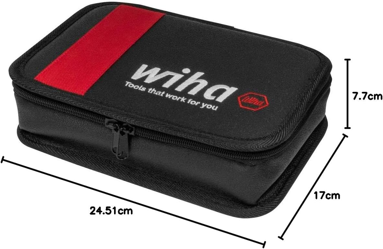 Wiha 43474 Functional Case Empty Red Black 1 Piece image number 1