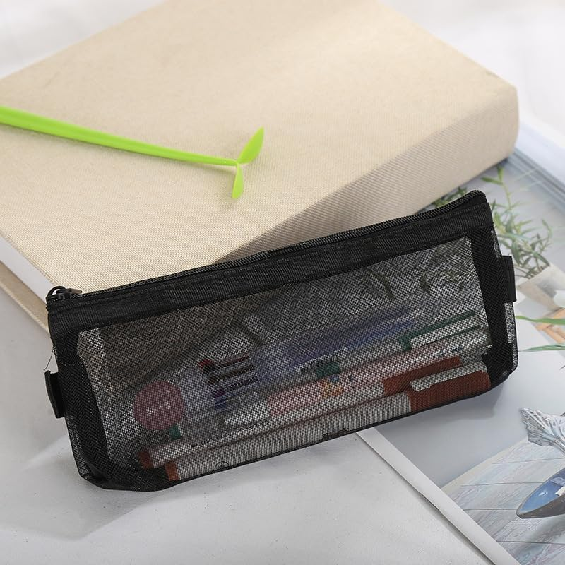 4 Pcs Blkack Mkeshce Supkplies Travel Accekssories image number 5