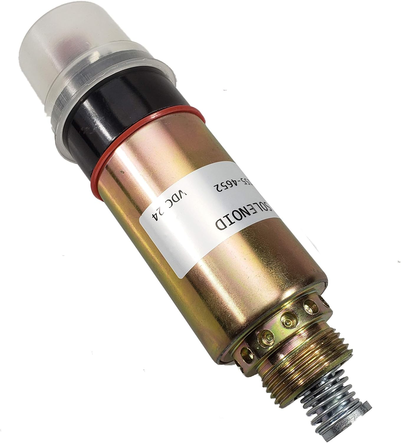 CAT Fuel Shutdown Stop Solenoid 155-4652 8C-3663 125-5772 155-4651 Fit Caterpillar Caterpillar Excavator E320B E325B E325C E325CL 24VDC