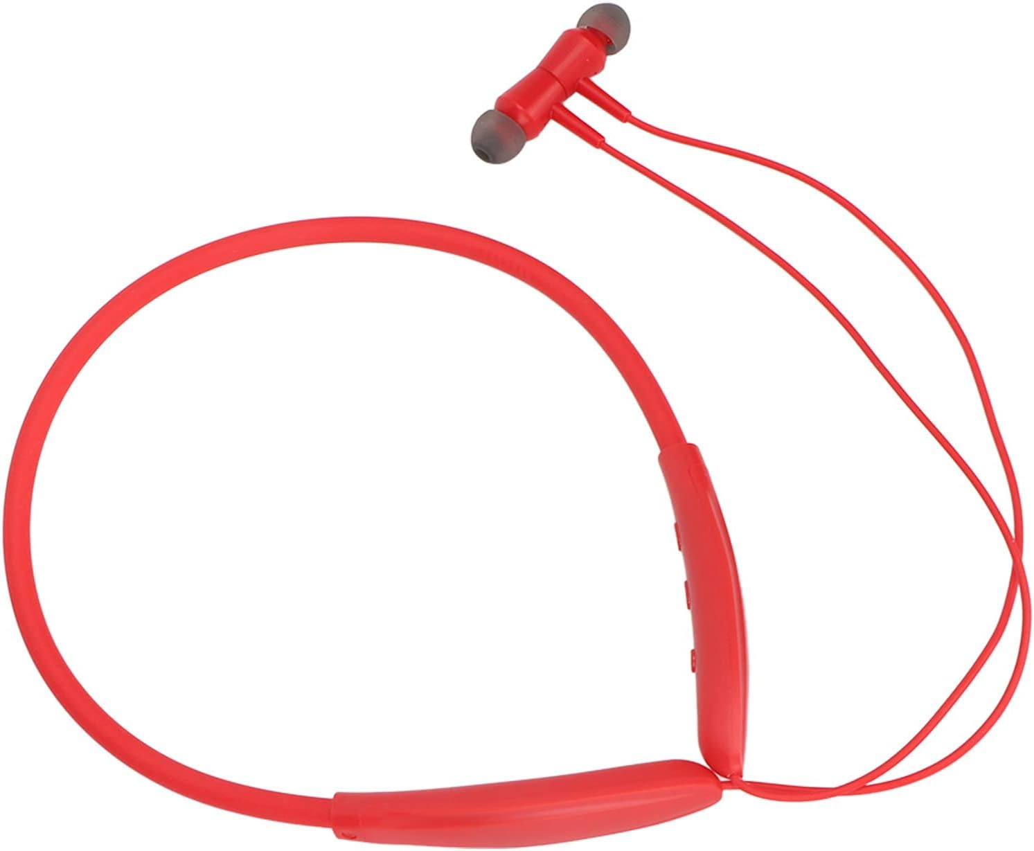 Cryfokt Wireless Neckband Headphones Heavy Bass Magnetic Suction Running Earphone for Sports image number 1