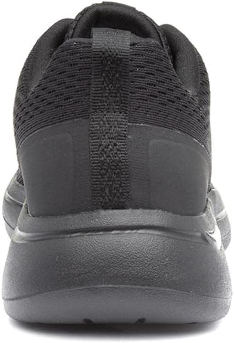 Skechers Men'S Go Walk Arch Fit Idyllic Sneaker, 49.5 EU Ancho, Black Textile Synthetic Trim, 7.5 US image number 4