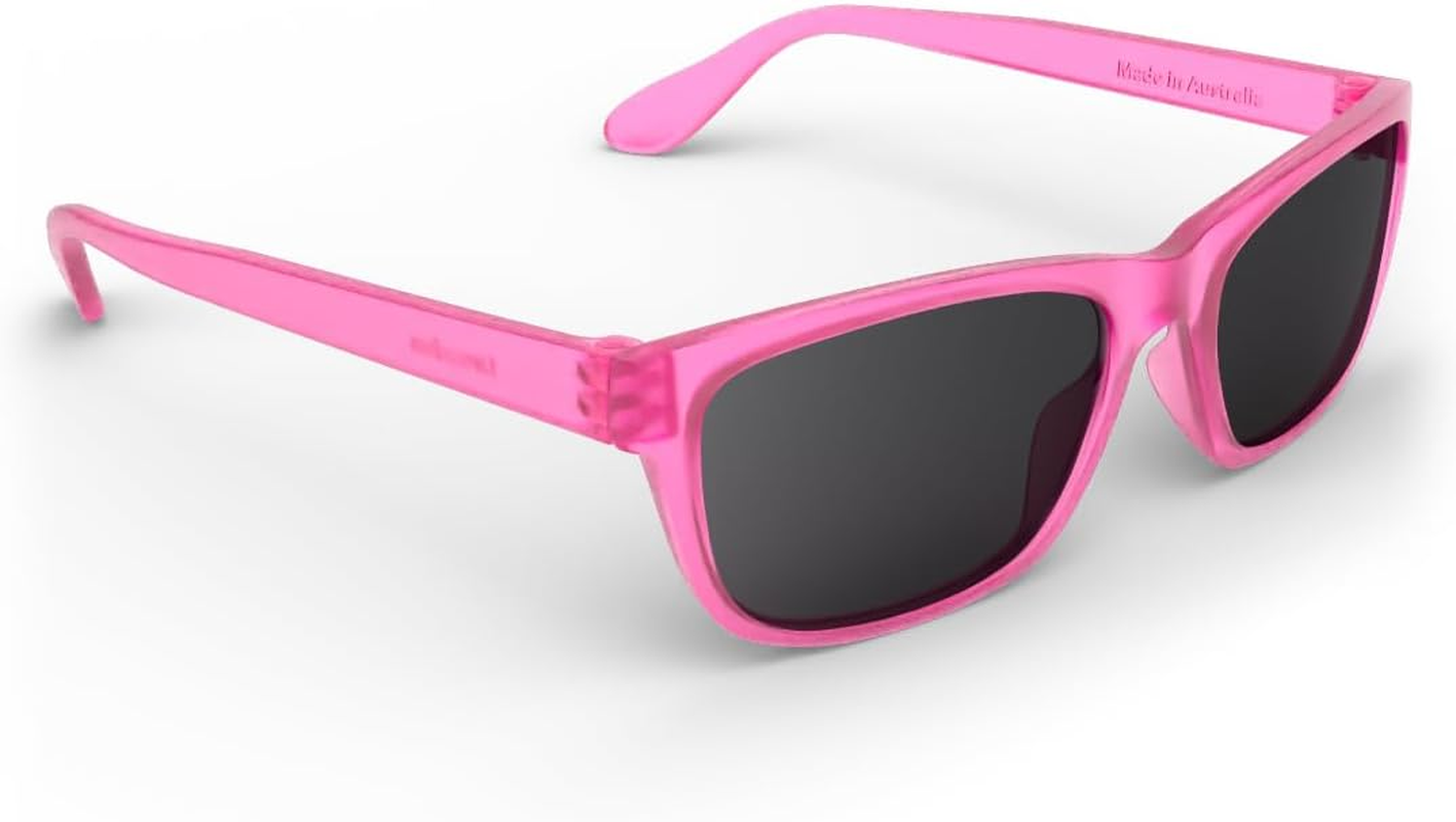 Dresdengo Classic Rectangle Polarised Sunglasses with UV Protection, Large, Ultra Lightweight for Men & Women - Clear Frost image number 4