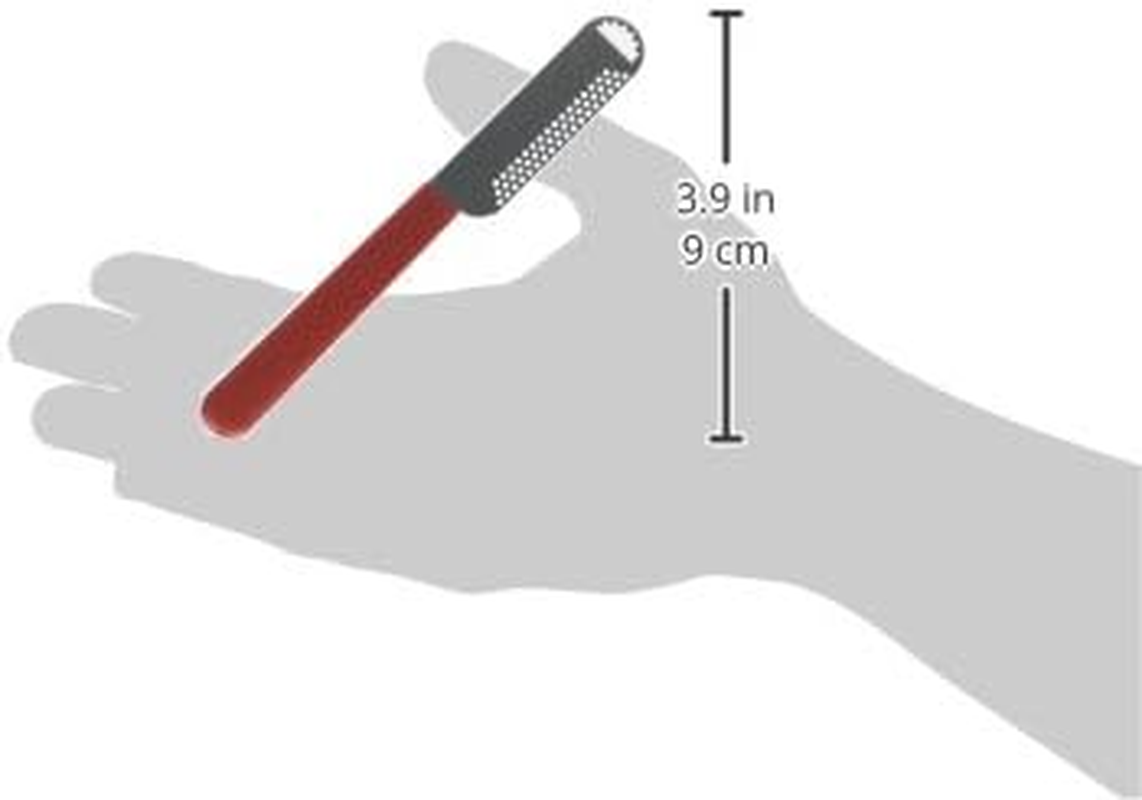 Microplane Butter Blade Knife - Versatile Butter Spreader with Precision Blade for Effortless Spreading, Clean Slicing, and Decorative Butter Curls, Ergonomic Handle for Comfortable Grip - Red image number 4