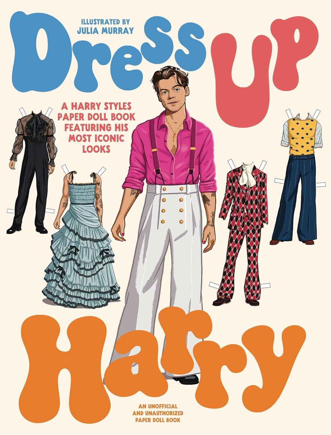 Dress up Harry: a Harry Styles Paper Doll Book Featuring His Most Iconic Looks image number 3