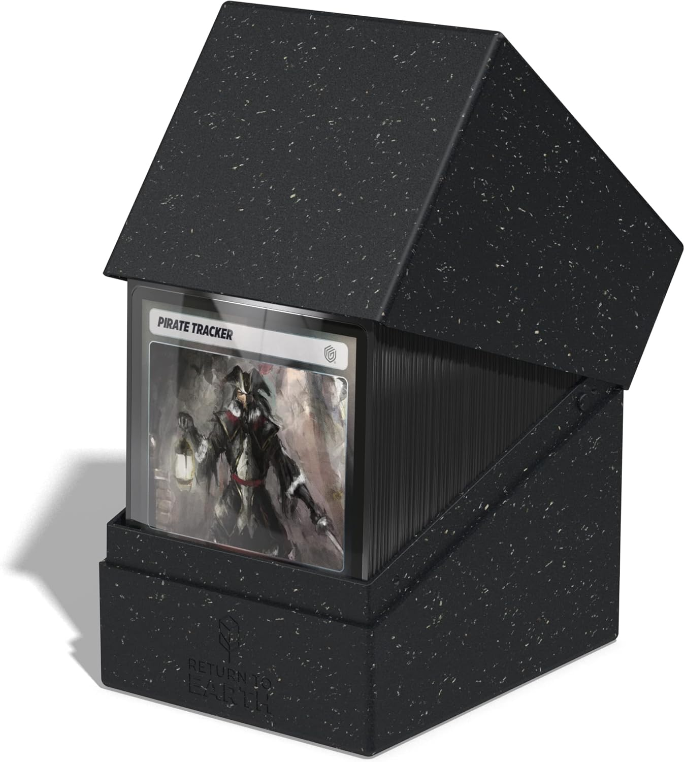 Ultimate Guard 133 plus Return to Earth Boulder Deck Box, Black - Red image number 7