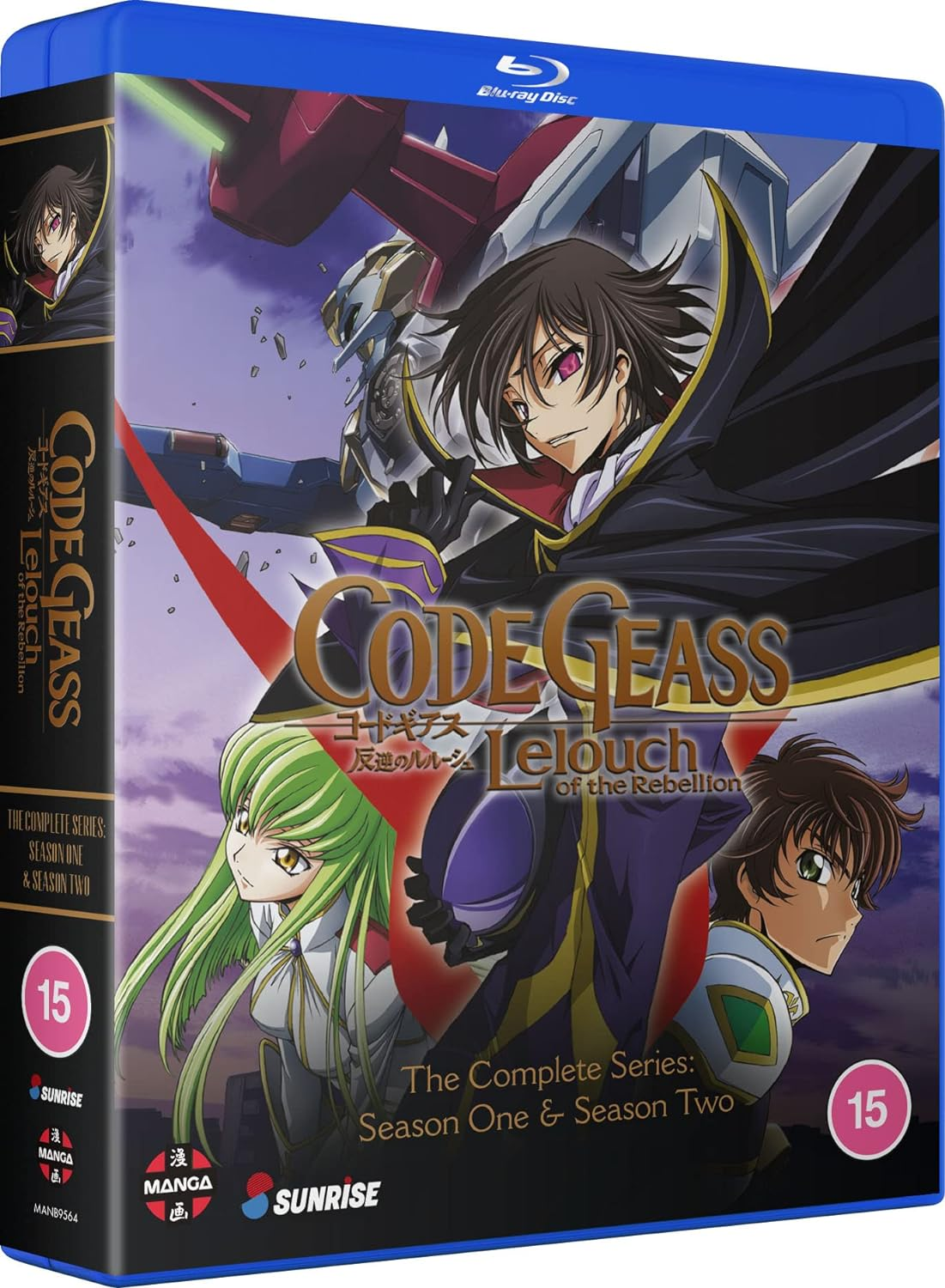 Code Geass: Lelouch of the Rebellion: Complete Series Collection (Episodes 1-50) - Blu-Ray