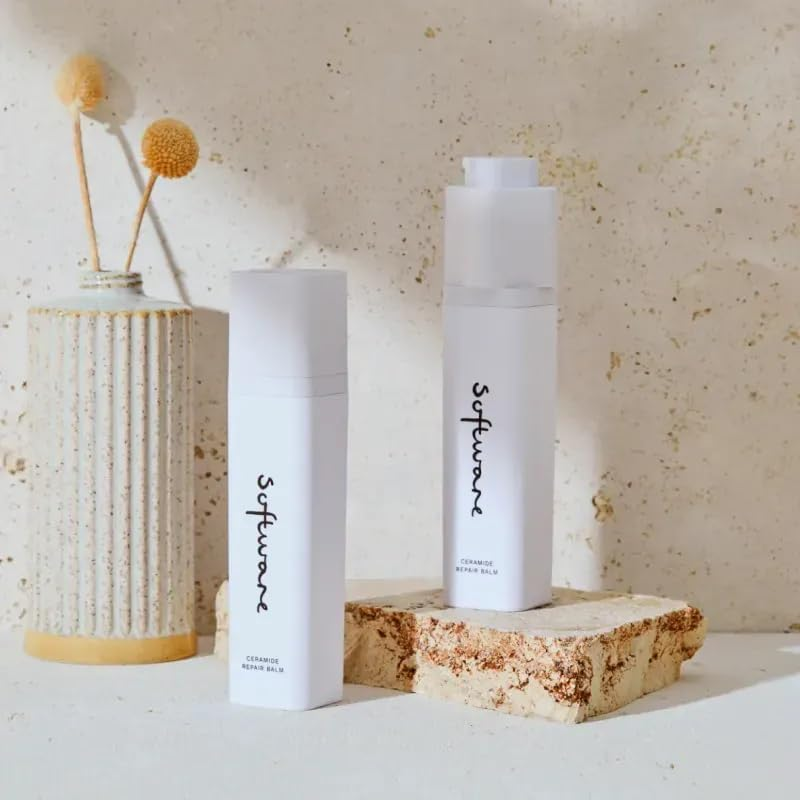 Software Ceramide Repair Balm 50Ml | Deep Hydration Moisturiser for Nourishing and Strengthening the Skin Barrier | Formulated with Ceramides, Hyaluronic Scid, and Squalane | Ceramide Repair Cream