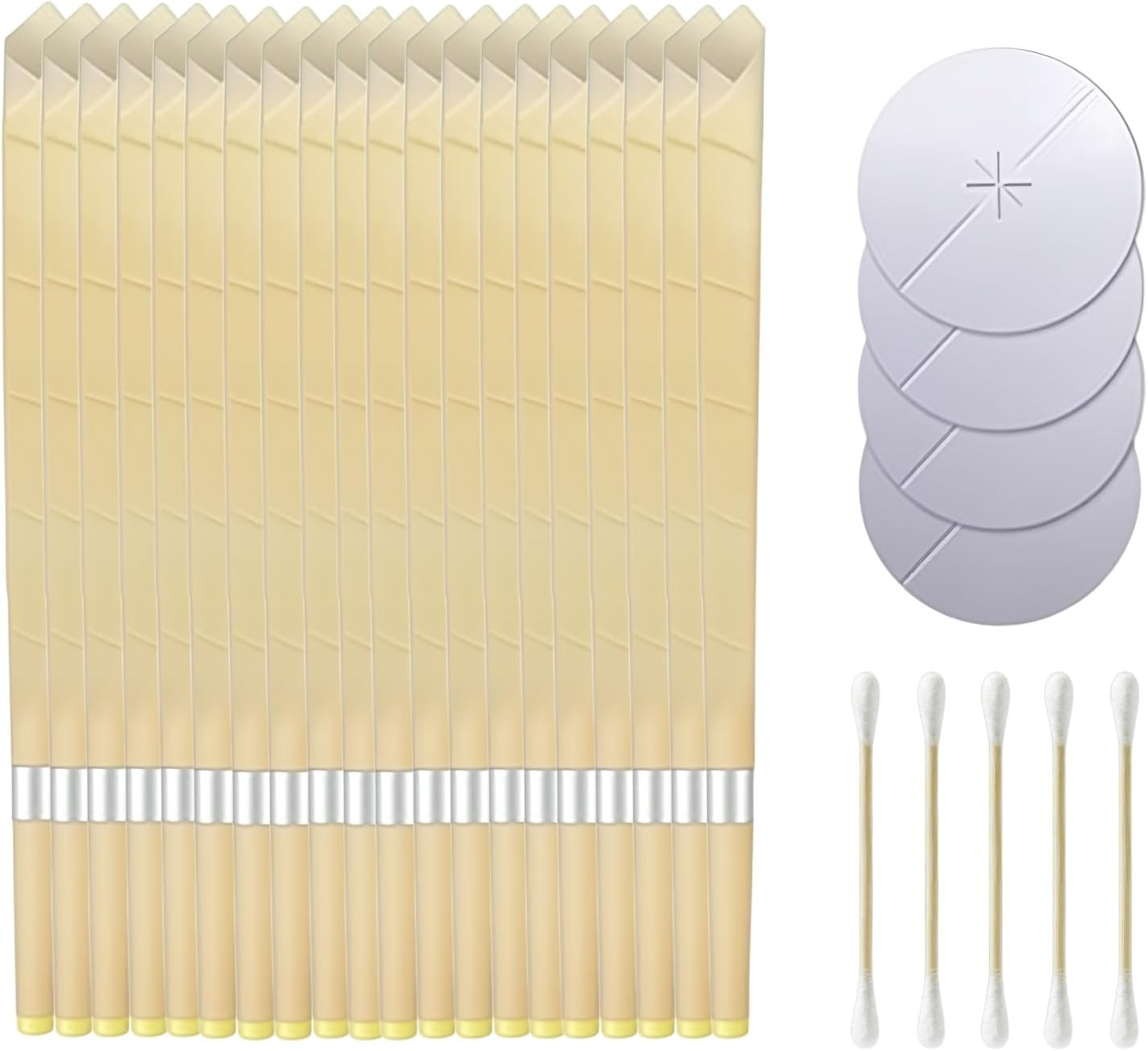 20 Pcs Ear Candles Wax Remover, Ear Wax Candles, Ear Cleaner Tool, for Safe Ear Wax Removal Kit,Suitable for Earwax Removal of Adults and Children image number 5