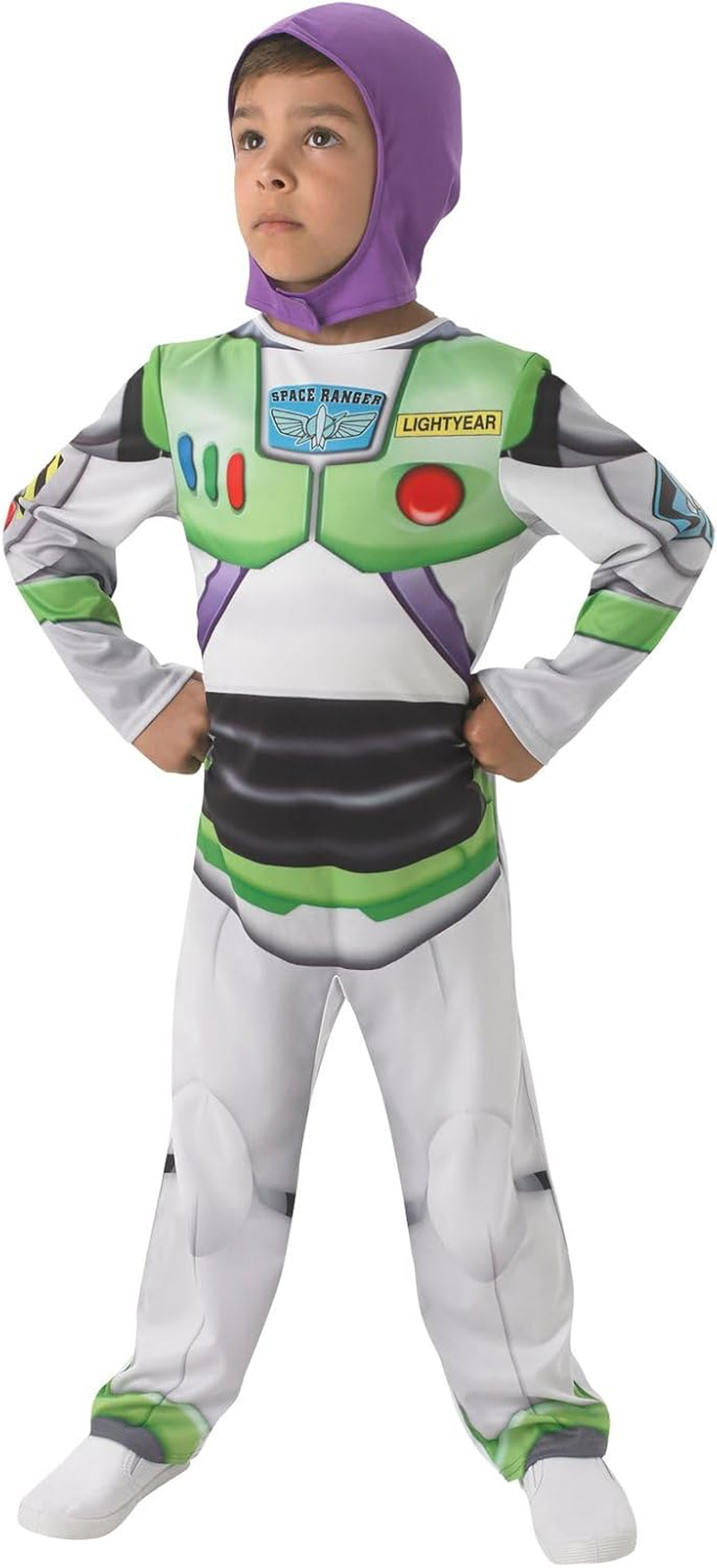 Buzz Lightyear Costume for Kids - Disney Toy Story - Small (3-5 Yrs) image number 1