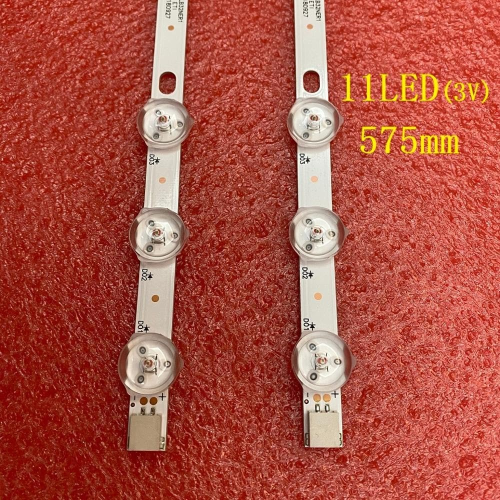 LED Backlight(2) Compatible with Hitachi 32HB4T61 H Compatible with Toshiba 32W3433DG 32W1333DB 32D1334DB LT-32C670 LT-32C666 LT-32C672 LT-32C690 LT-32C896 (Color : 2 PCS for 1 TV) - 2 Pcs For 1 Tv image number 3