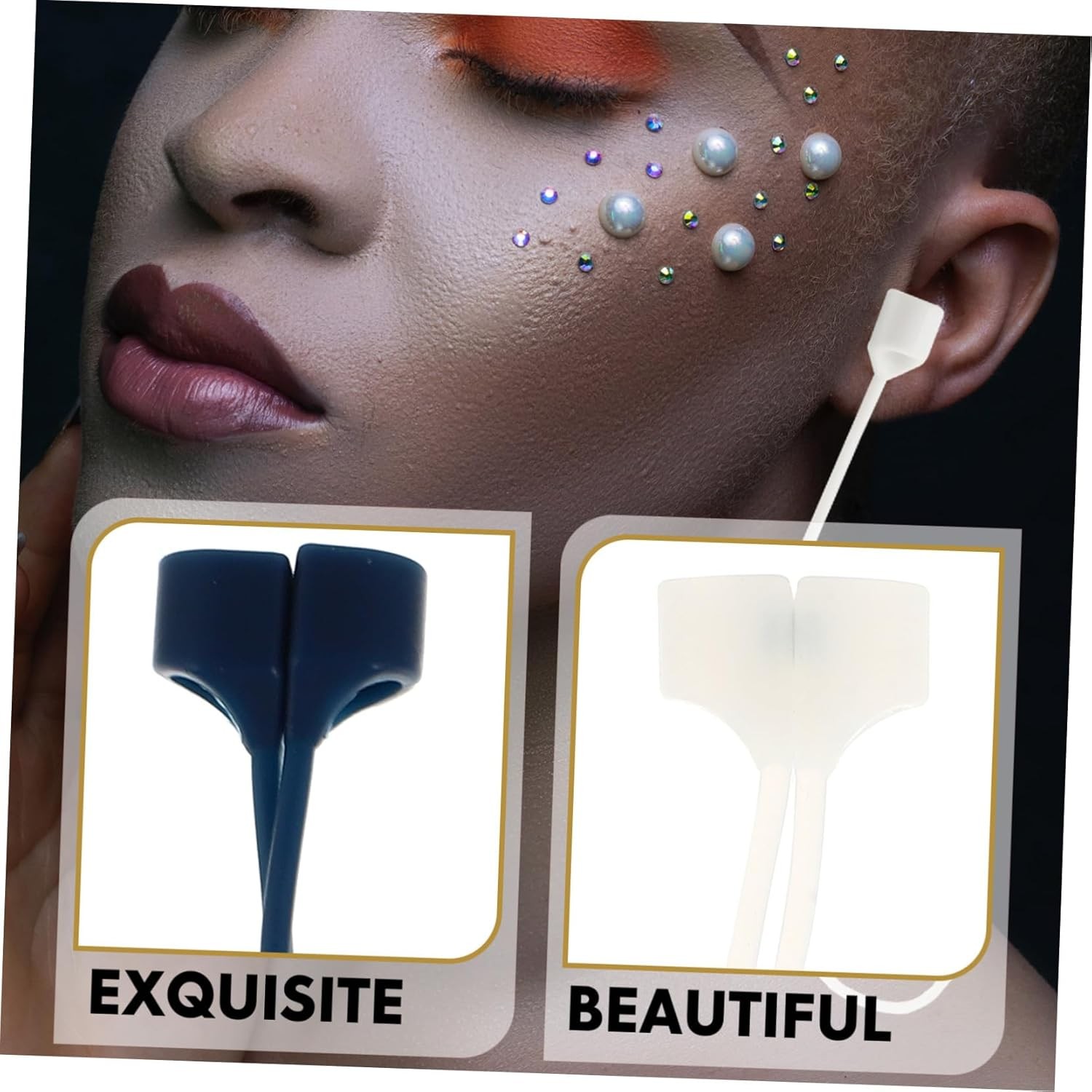 OSOLADY 4Pcs Silicone Earphone Lanyard Earphone Lost Strap Lost Magnet Lanyard Wireless Headset image number 1