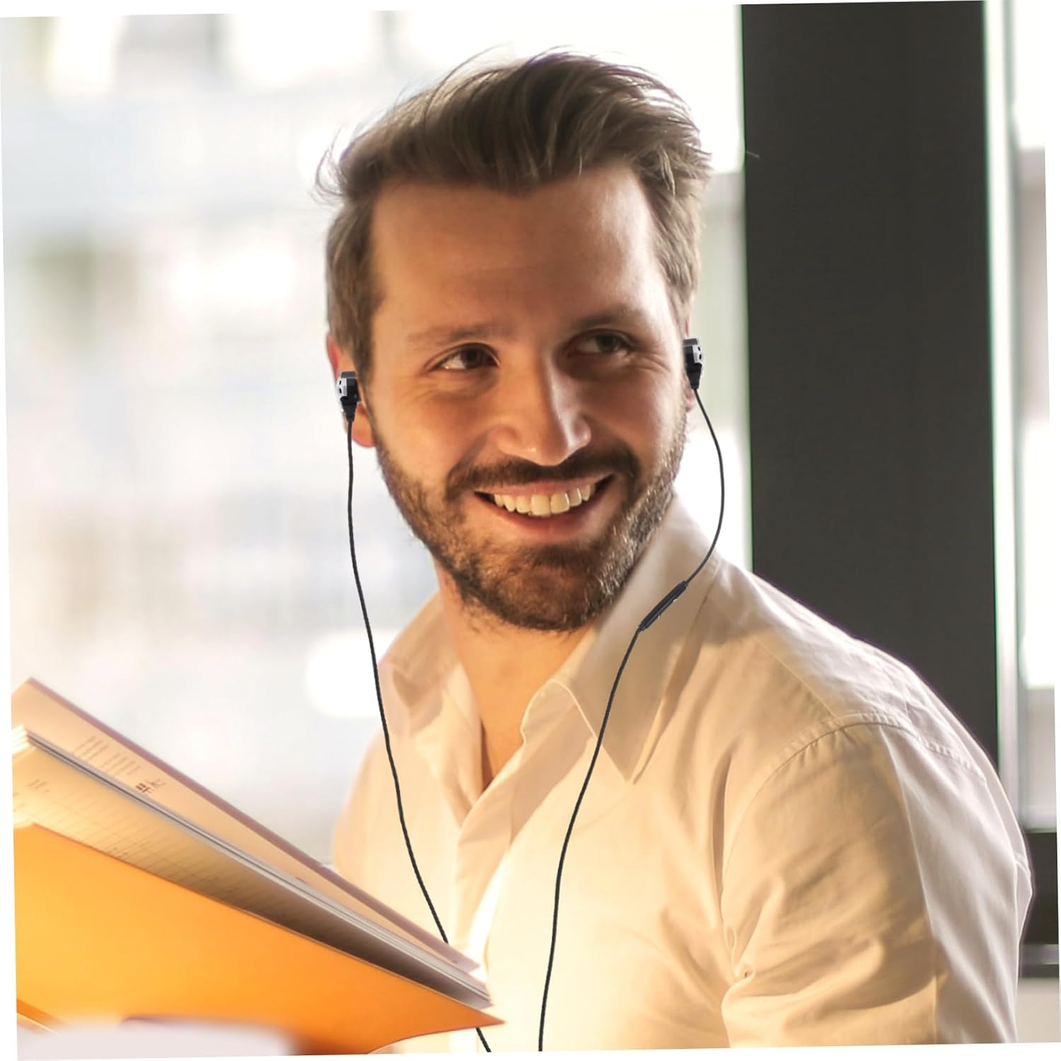 SHOWERORO 1 Set Comfortable Gaming Earphone Multi Use Earbuds with Mic for Computer and Mobile Games High Stereo Sound Suitable for Gamers image number 2