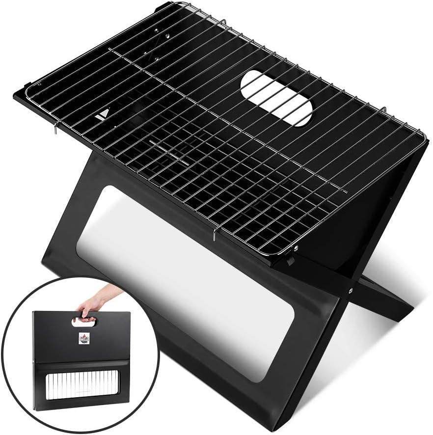 Portable Charcoal BBQ Grill Super Slim and Portable image number 5