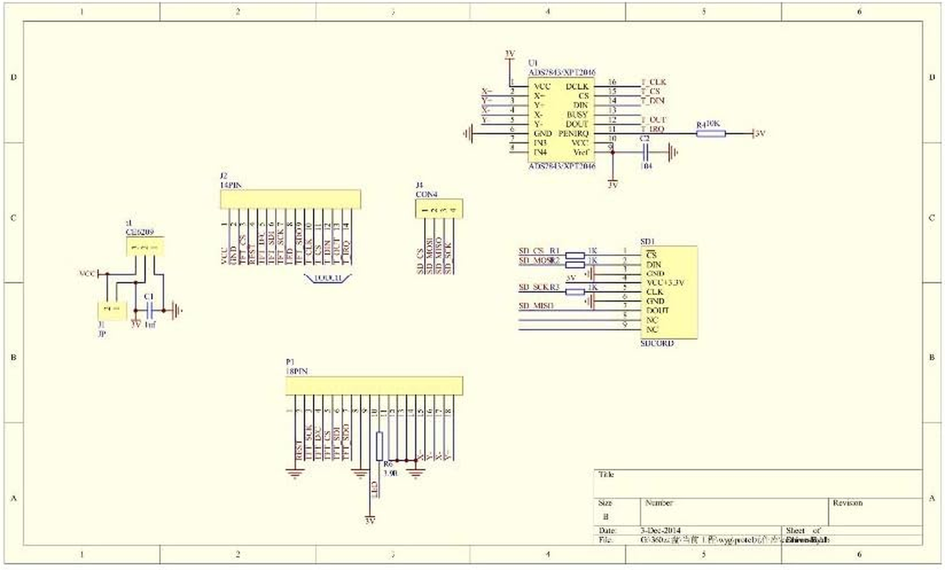 Hiletgo 2.4" SPI TFT LCD Display 2.4 Inch ILI9341 Touch Panel LCD ILI9341 240X320 5V 3.3V image number 3