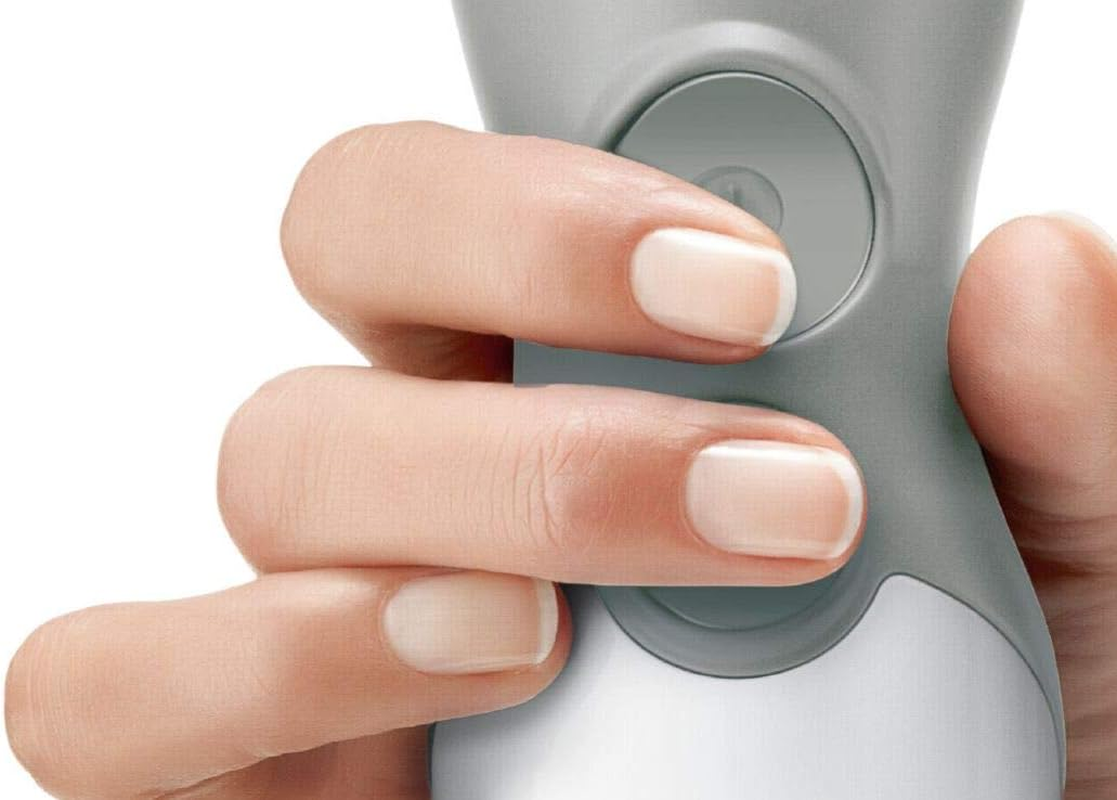 Bosch Ergomixx MSM66110 - Hand Mixer, 600 W, Turbo Function, Dome with Four Blades, with Mixing Vessel, White and Gray image number 6