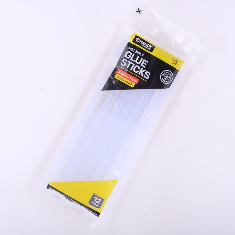 Handy Hardware Hot Melt 40W Glue Gun Sticks, 200 X 11 Mm (Pack of 12) image number 4
