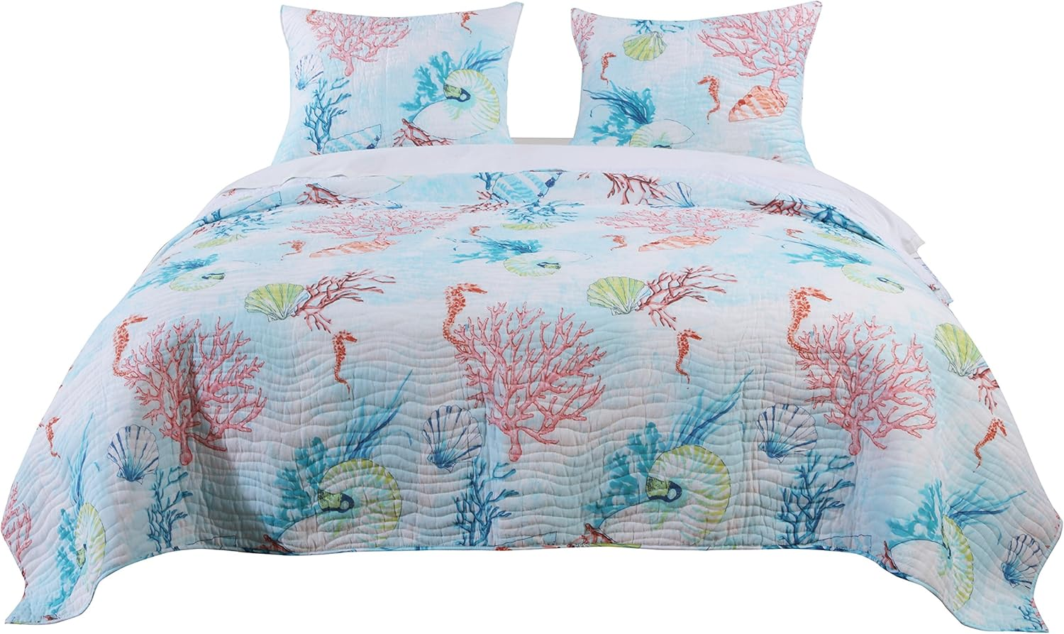 Barefoot Bungalow GL-1804BMST Sarasota Quilt Set Twin image number 6