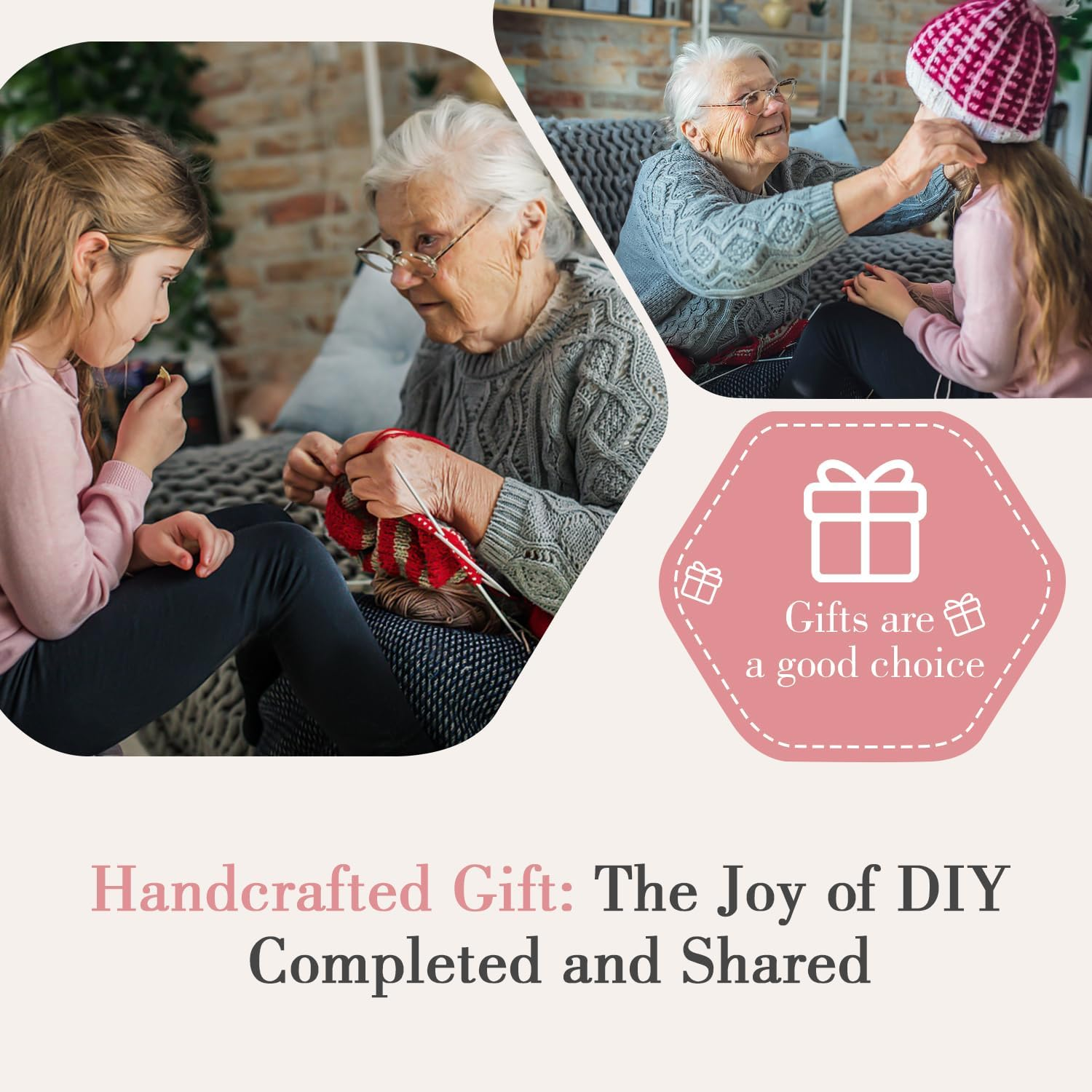 28PCS Knitting Needles Funcyboo,Circular Knitting Needles 32"Stainless Steel Circular Knitting Needles Metal round Knitting Needles with Stitch Markers & Blunt Needle for Begining Fit Hot Sleeve Sweet image number 5